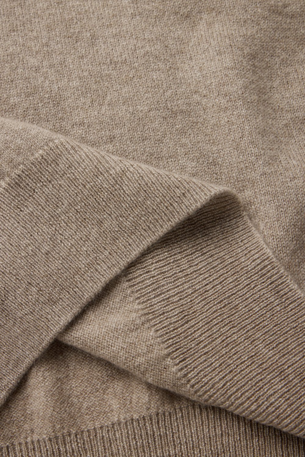 MIRANDA cashemere crew neck sweater (Oatmeal) - STELLAM
