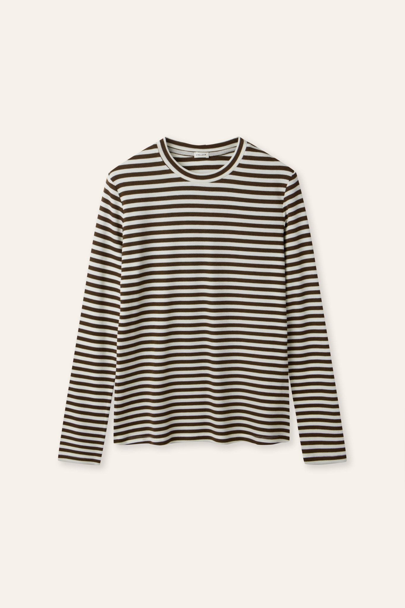 NICO TENCEL ultra-soft top (Mocha stripe) - STELLAM