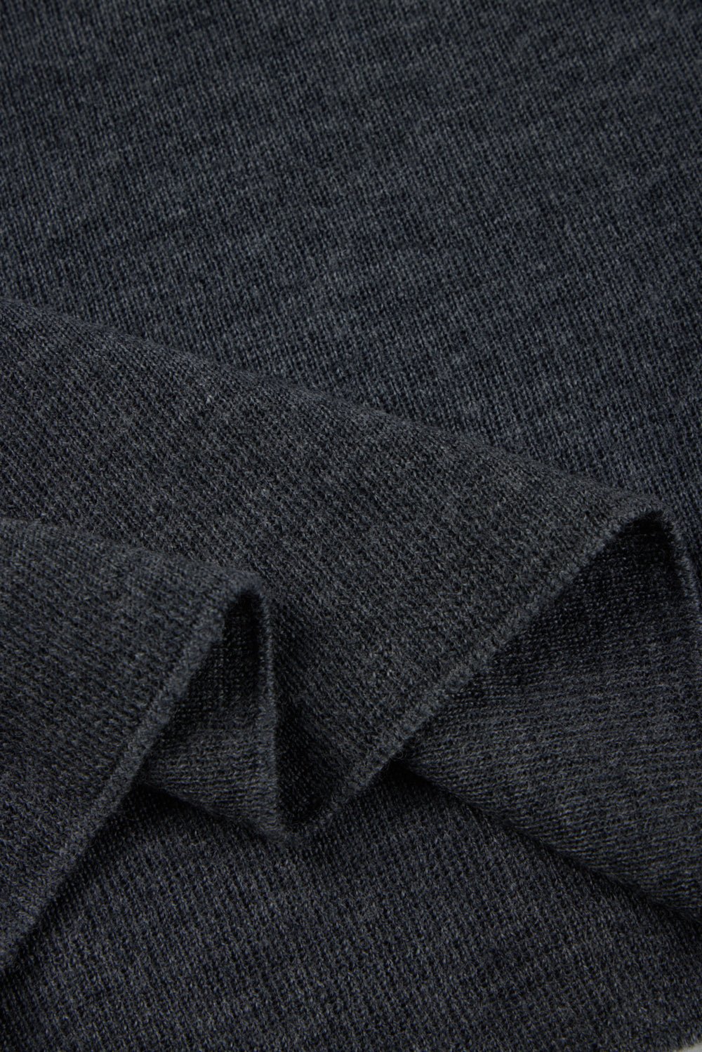 OLIVIA 2.0 seamless mid-sleeves wool top (Grey) - STELLAM