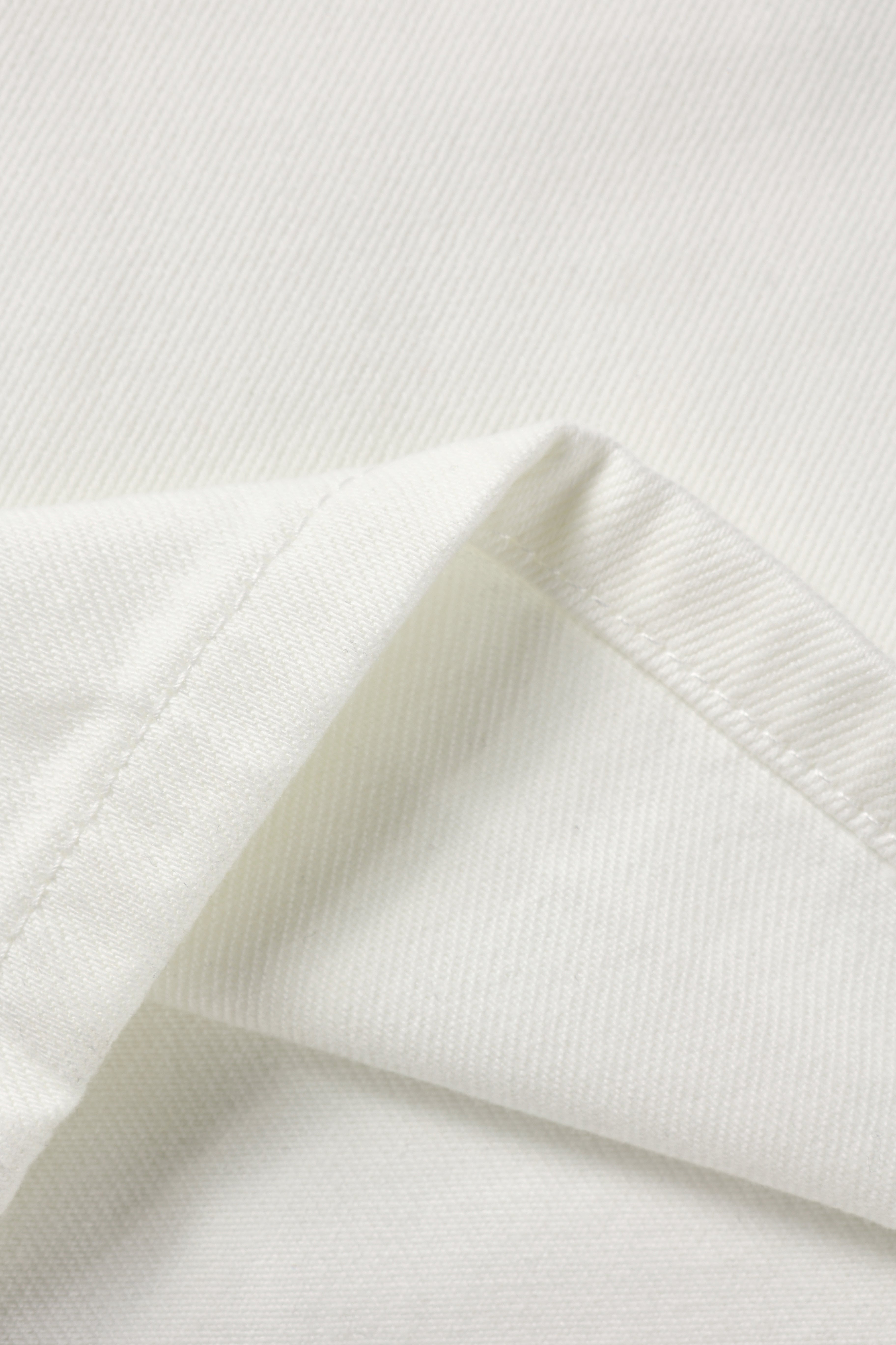 PERFECT 高腰寬腿牛仔褲(白色)