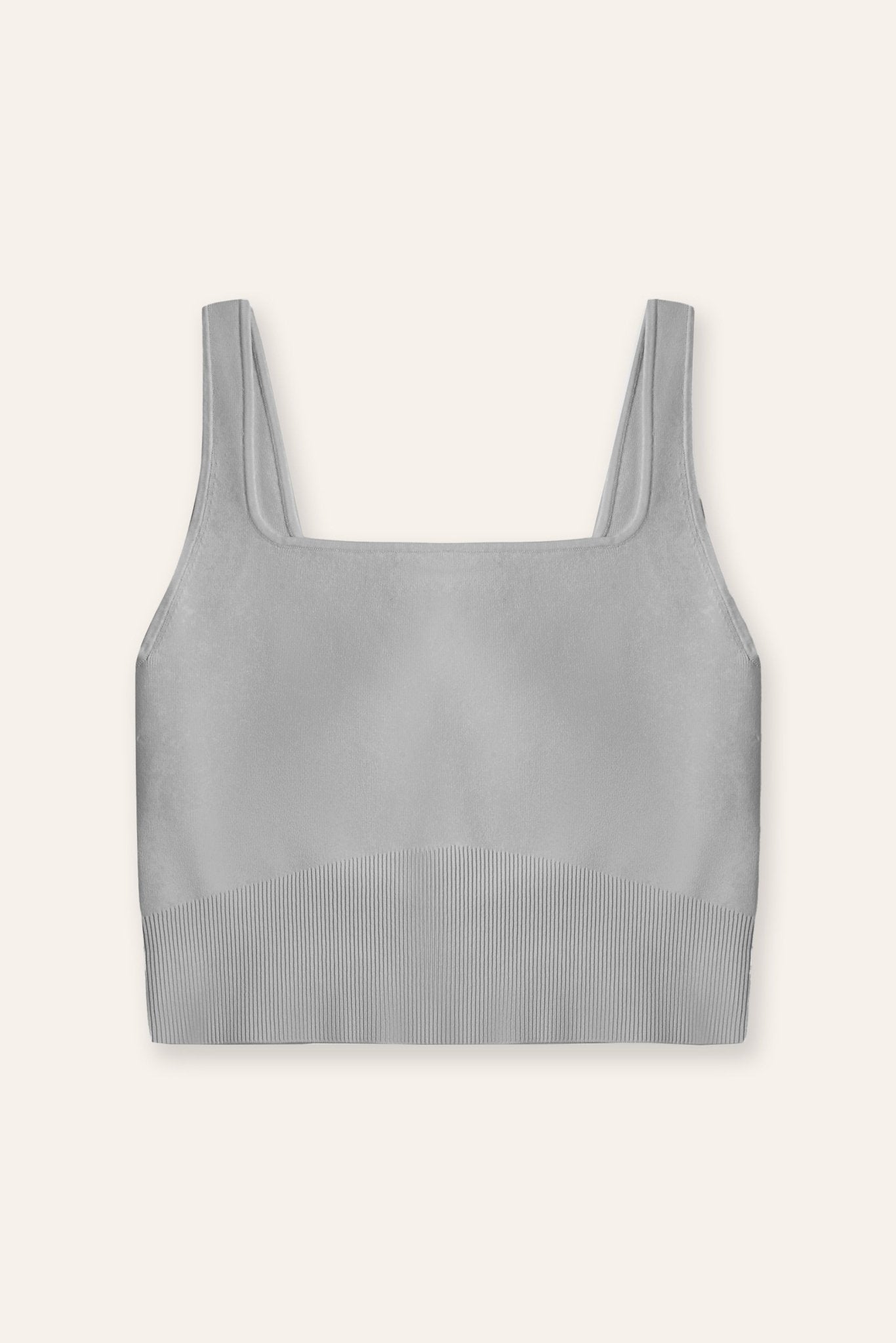 ROSEMARY jersey knit top (Grey) - STELLAM