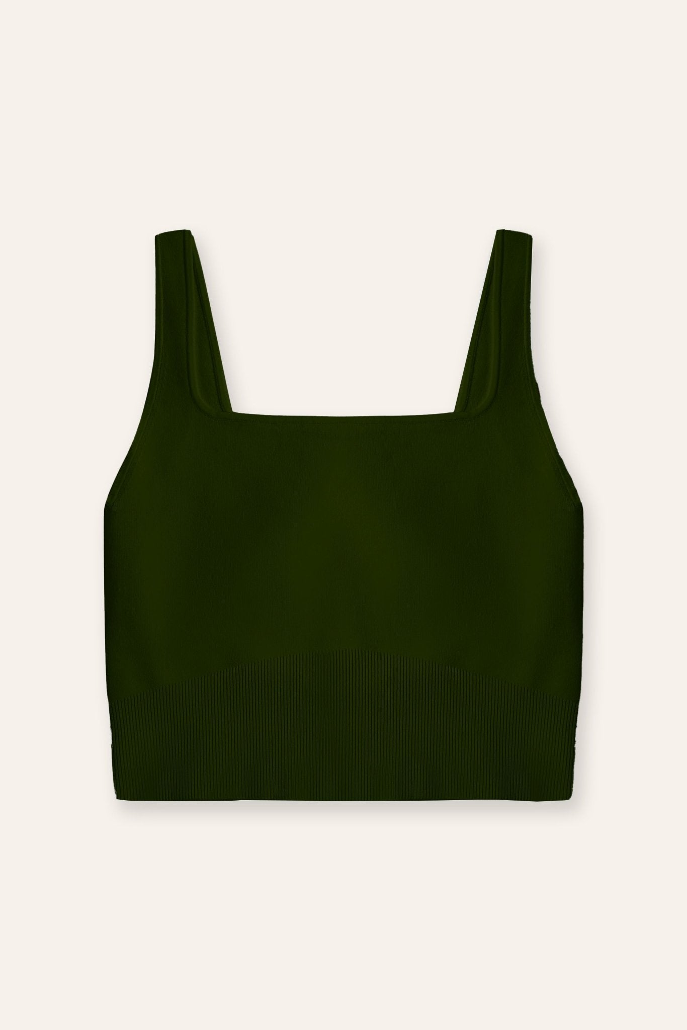 ROSEMARY jersey knit top (Olive) - STELLAM