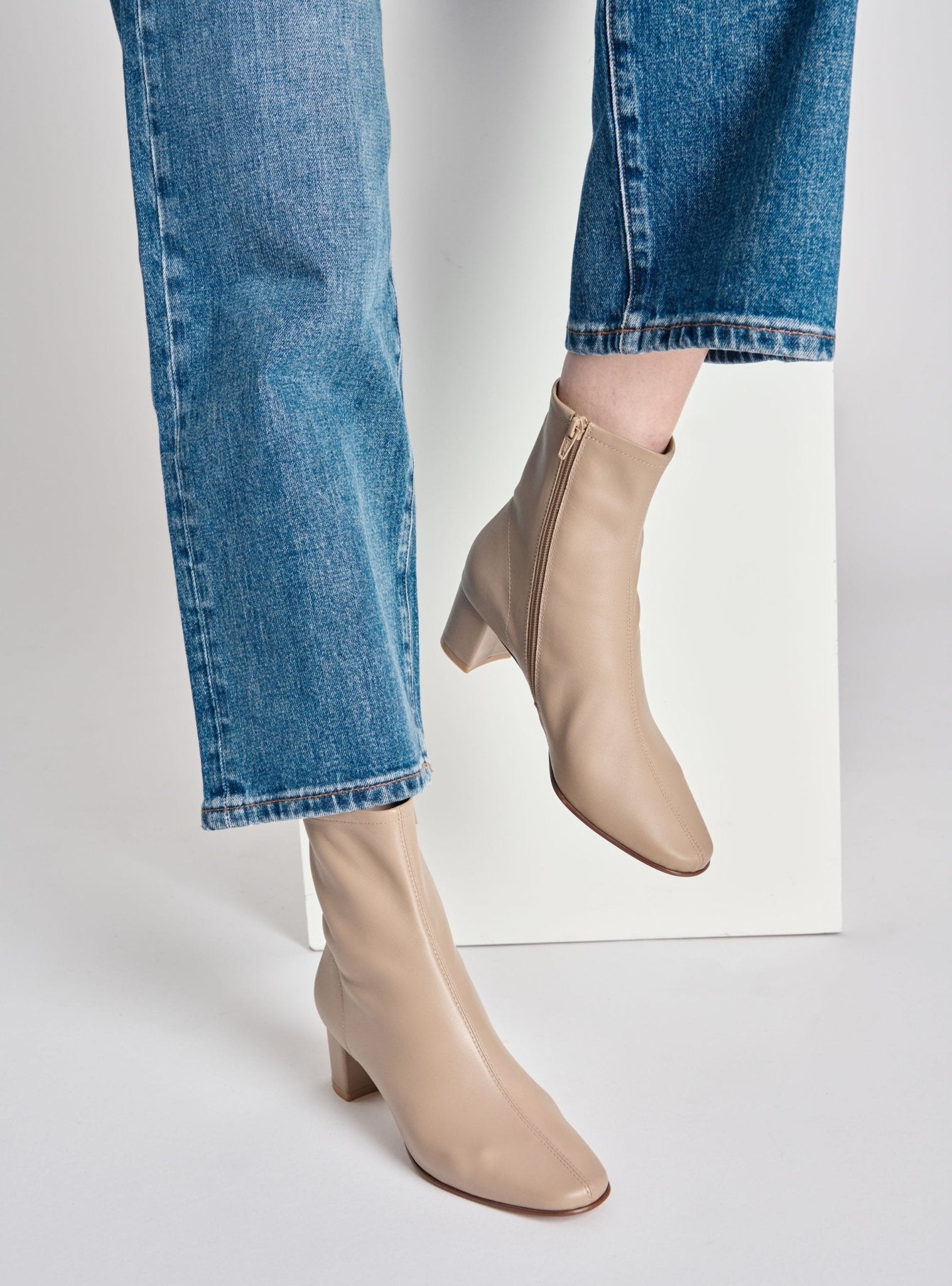 ROSSI 60 angle boots (Stone ) - STELLAM