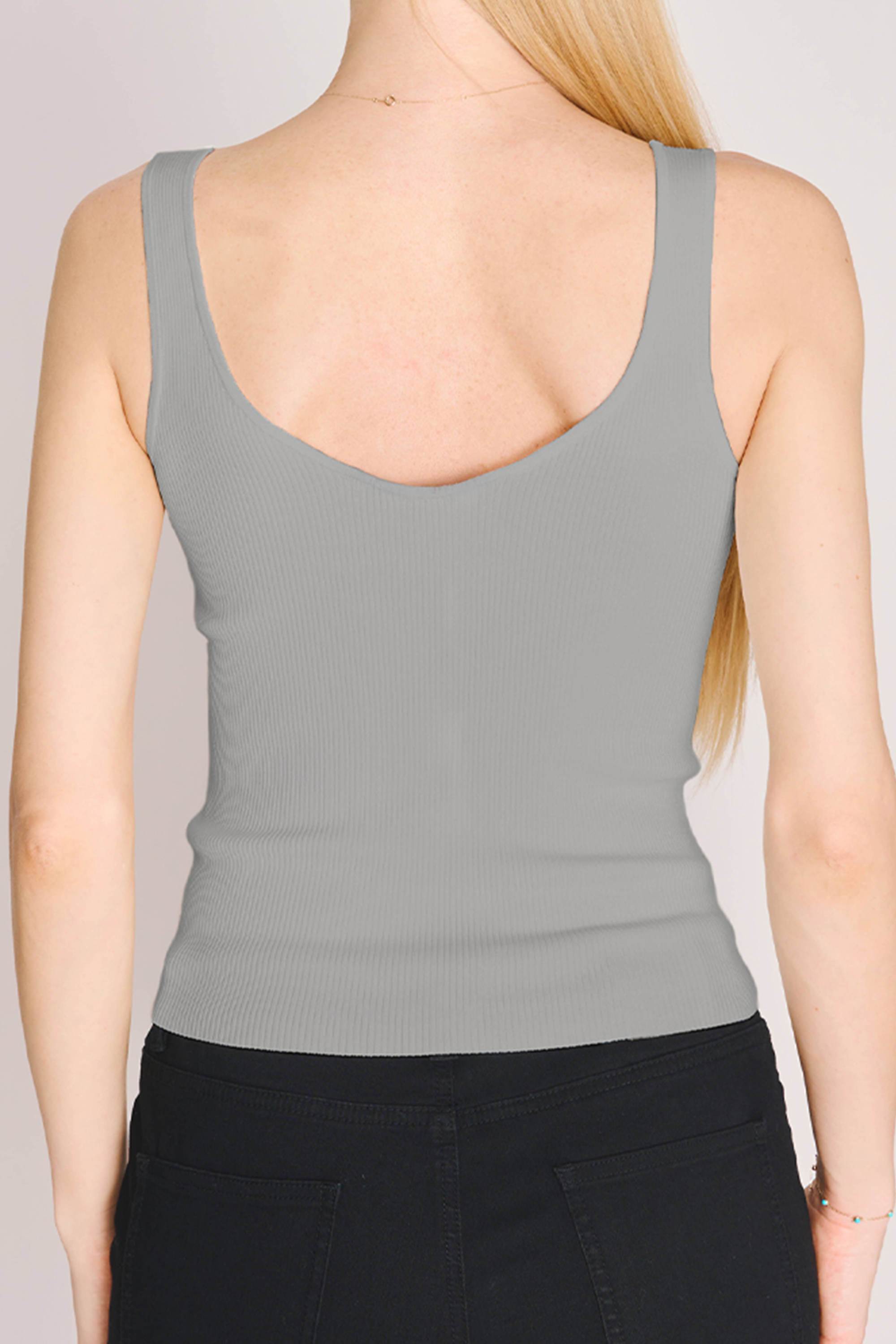SUNNY two-ways tank top (Grey)