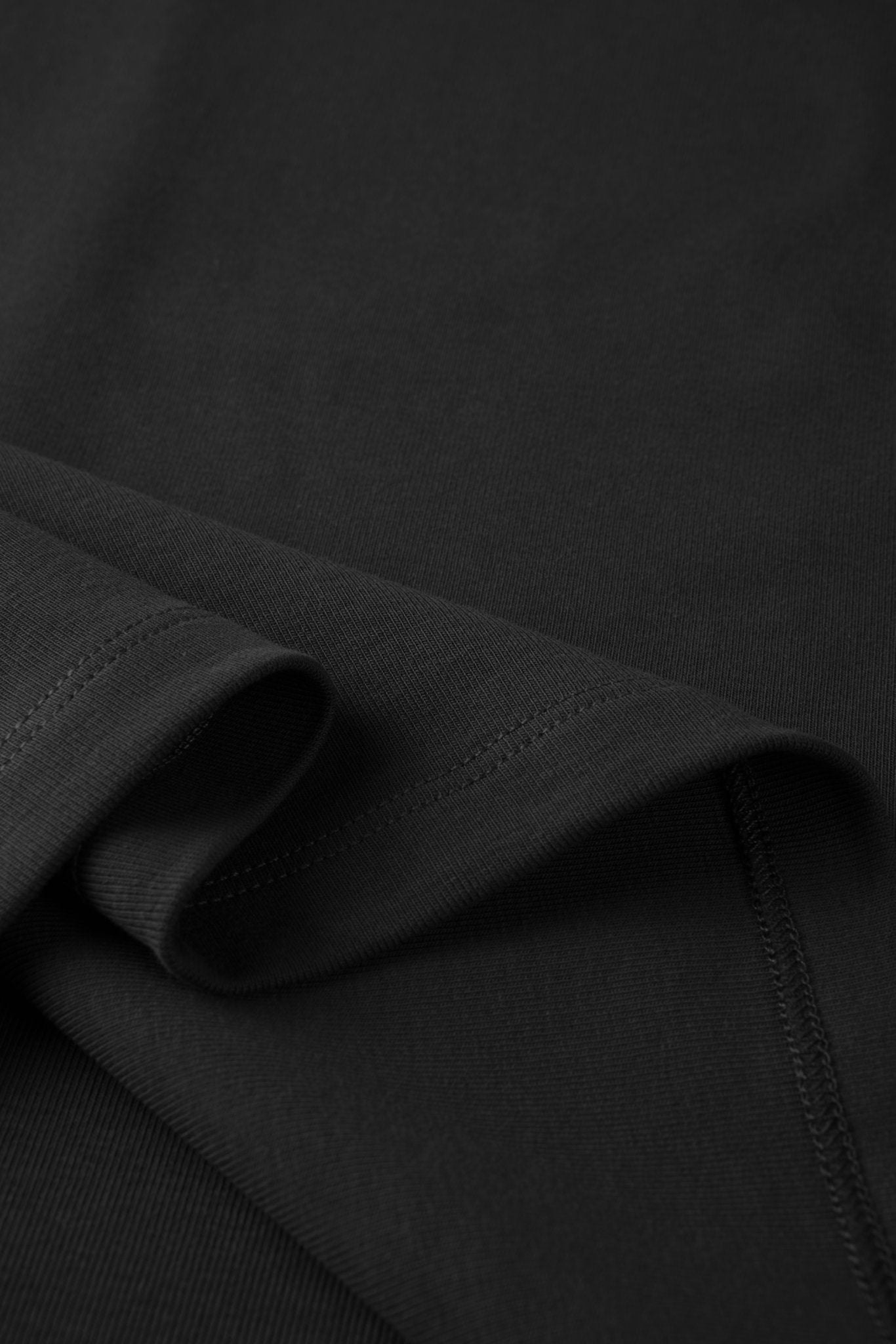 UNION cotton tee (Black) - STELLAM