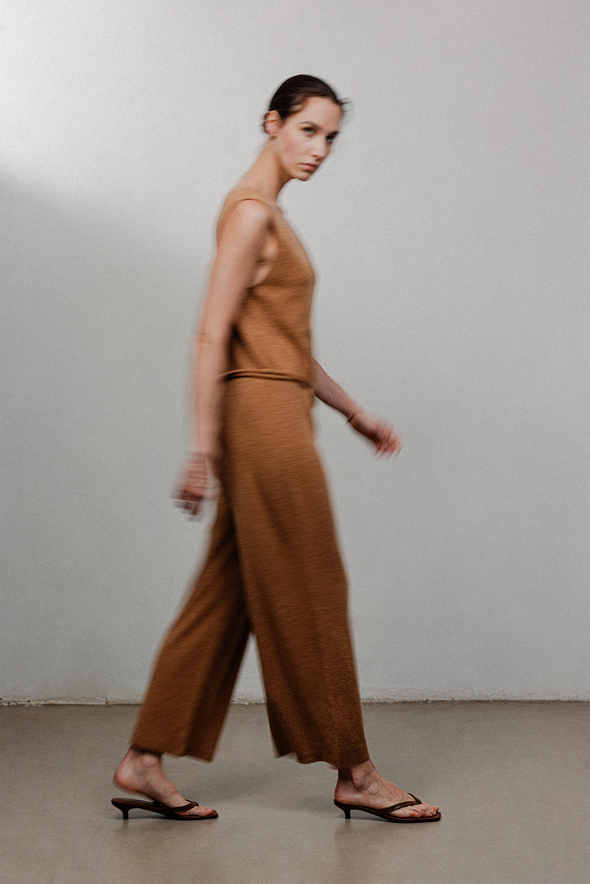 ALICE cashmere jumpsuit (Brown)