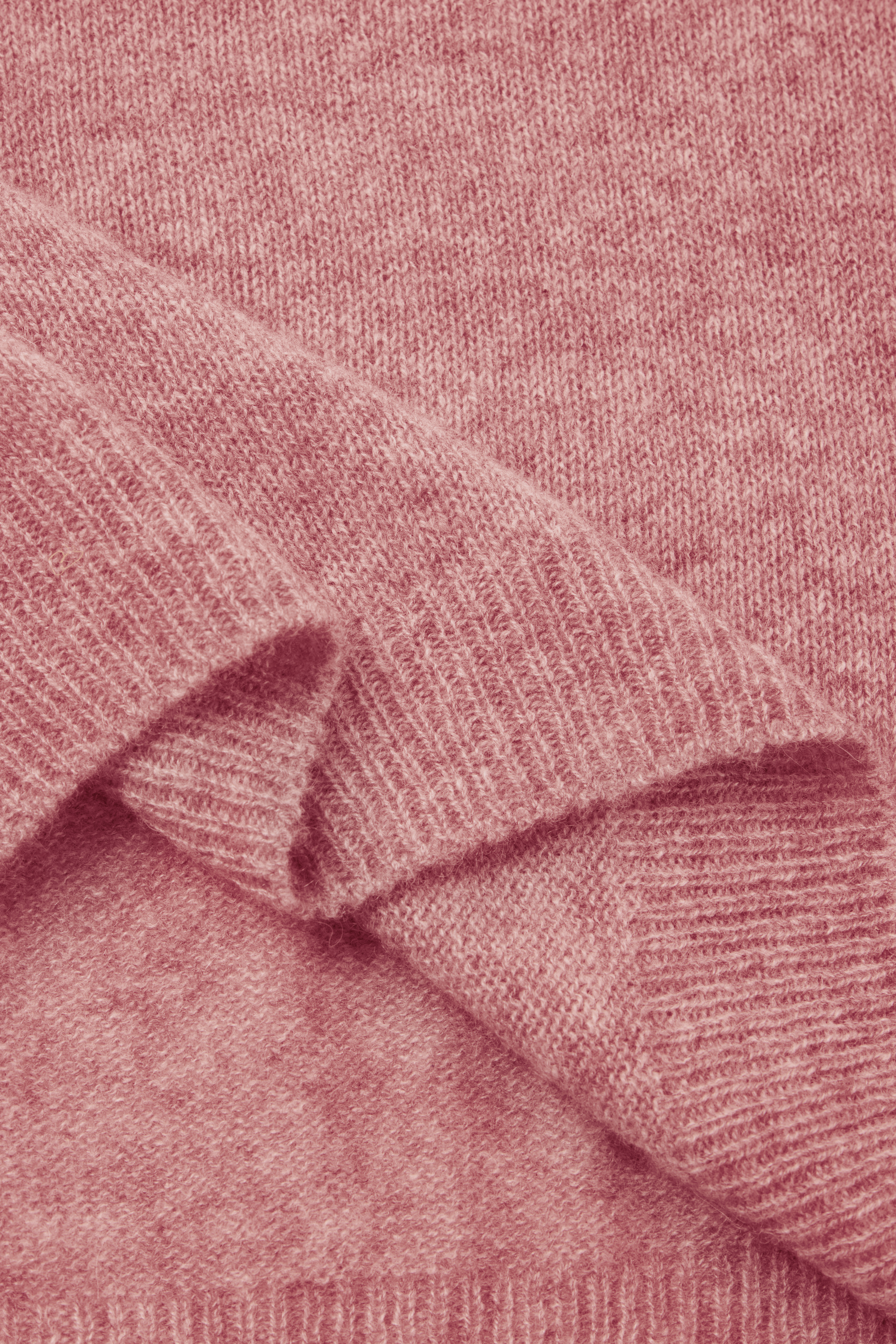 AIR-CASHMERE sweater (Pink)