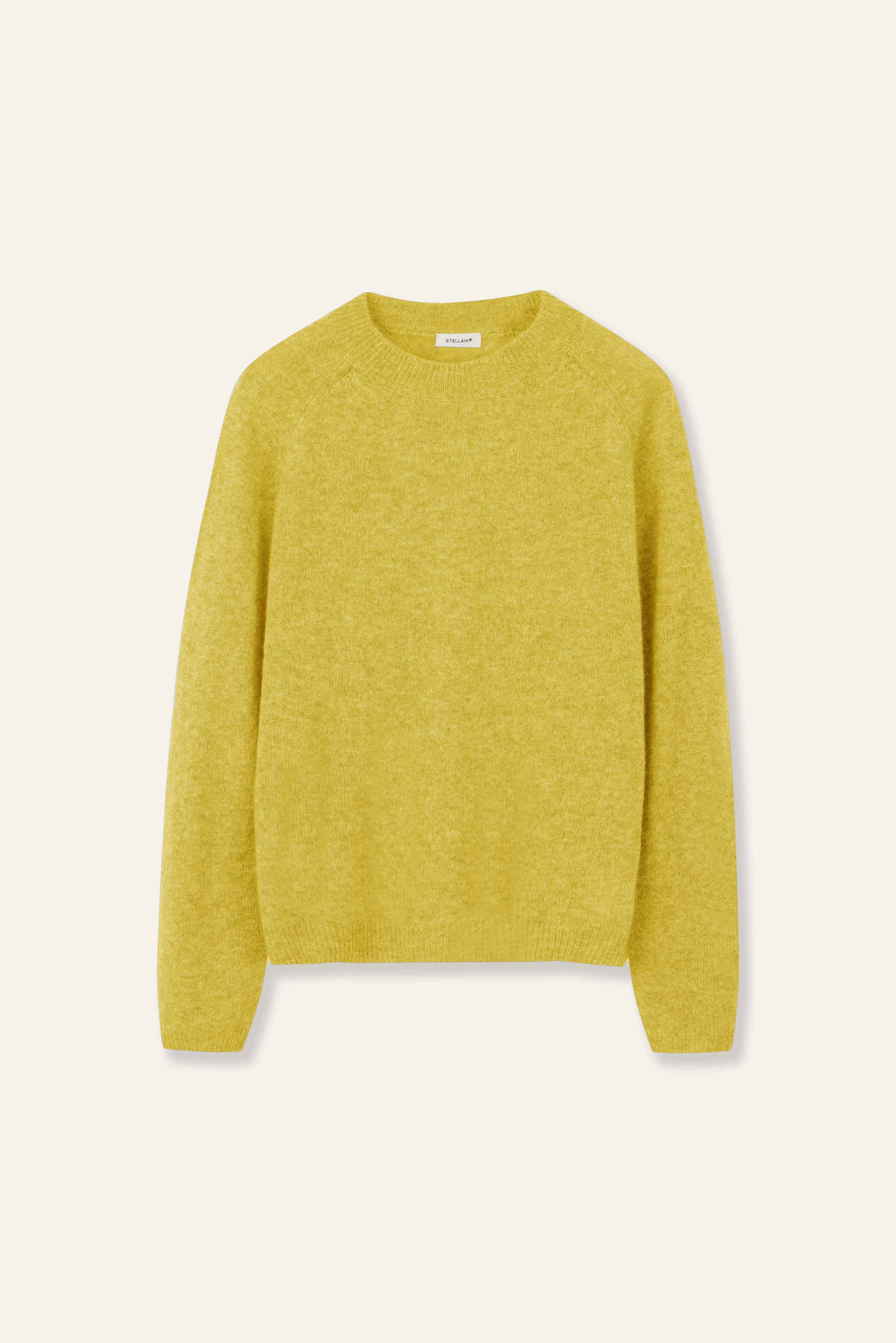 AIR-CASHMERE sweater (Yellow)