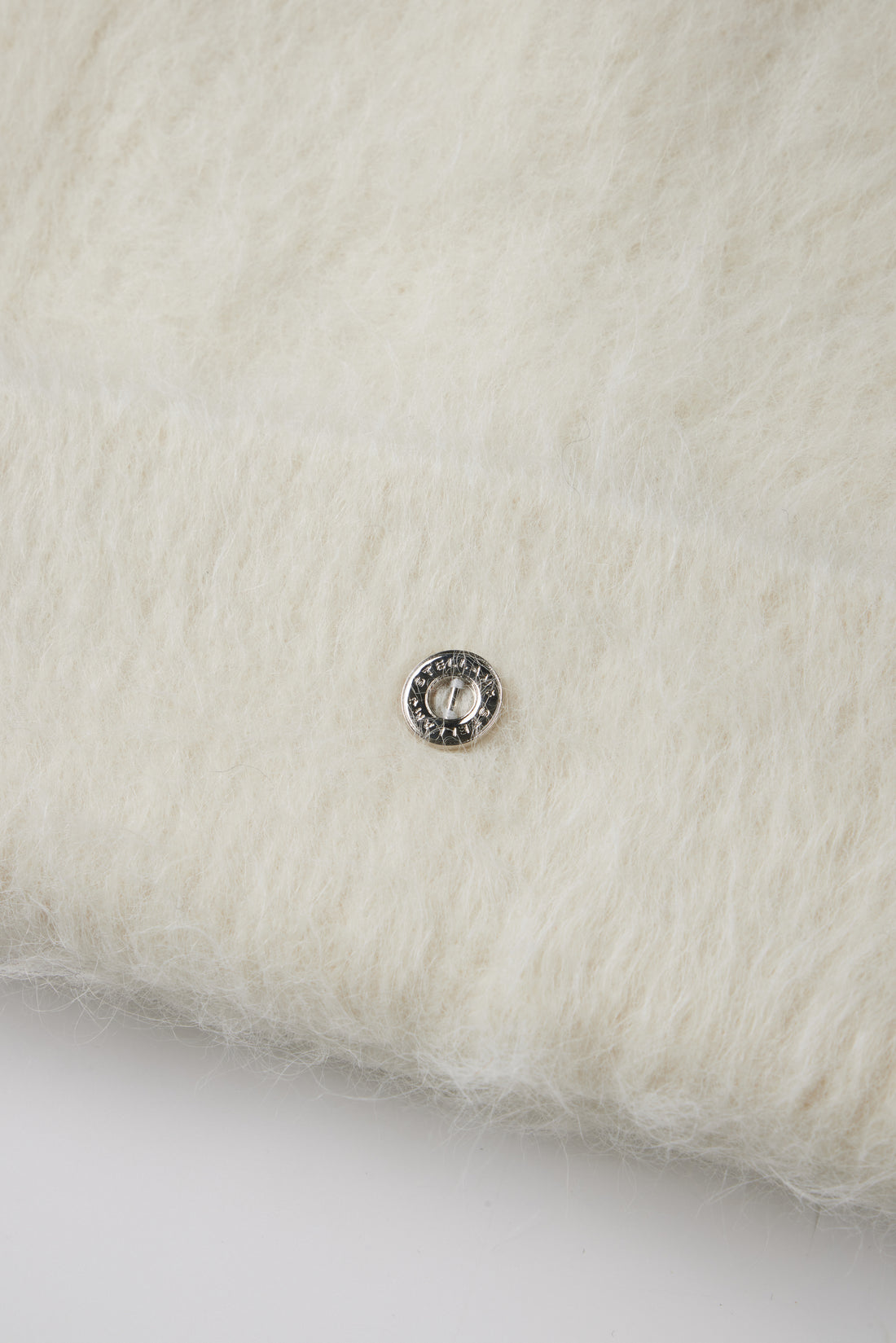 BEANIE alpaca wool hat (White)