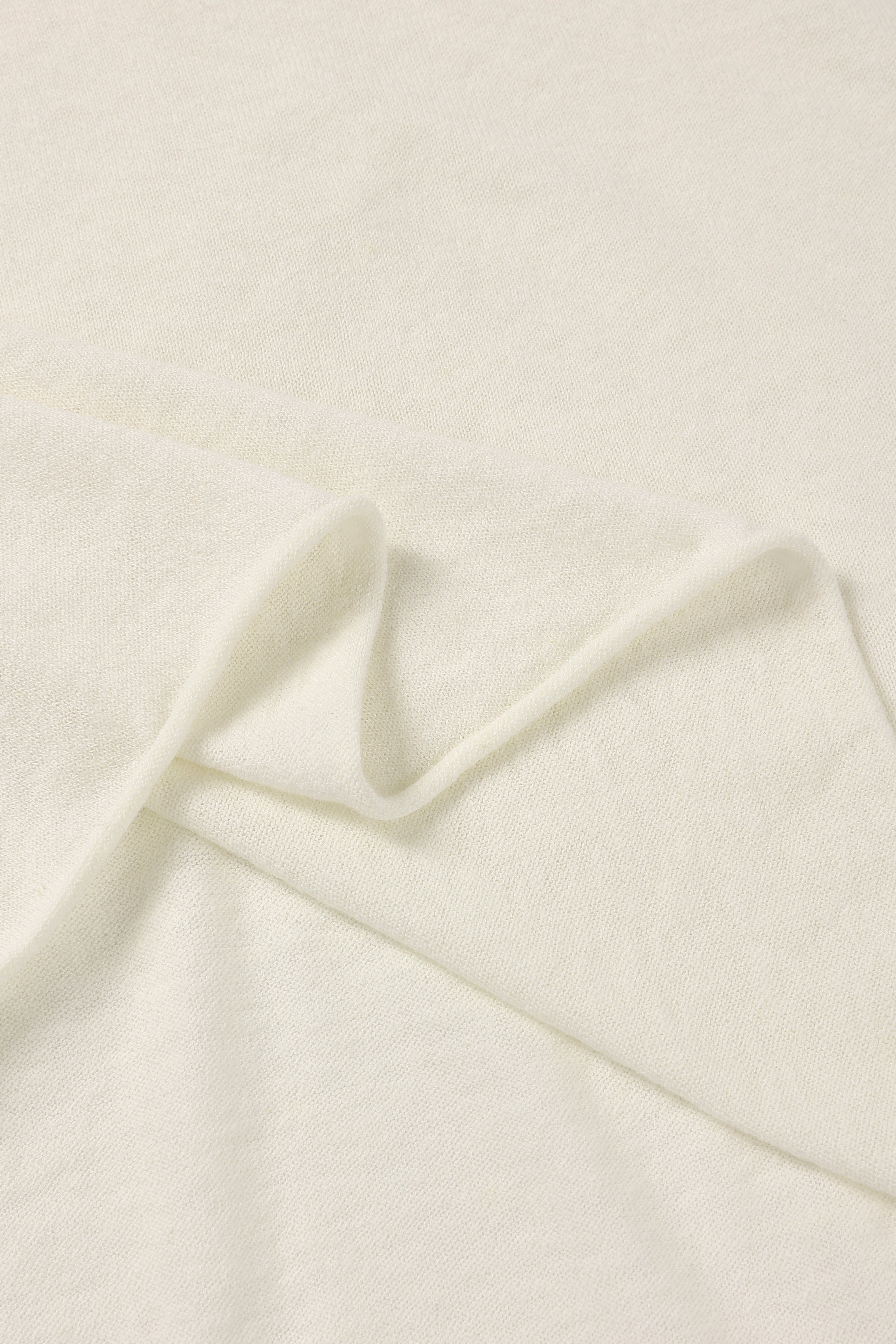 BET linen cotton oversize tee (White)