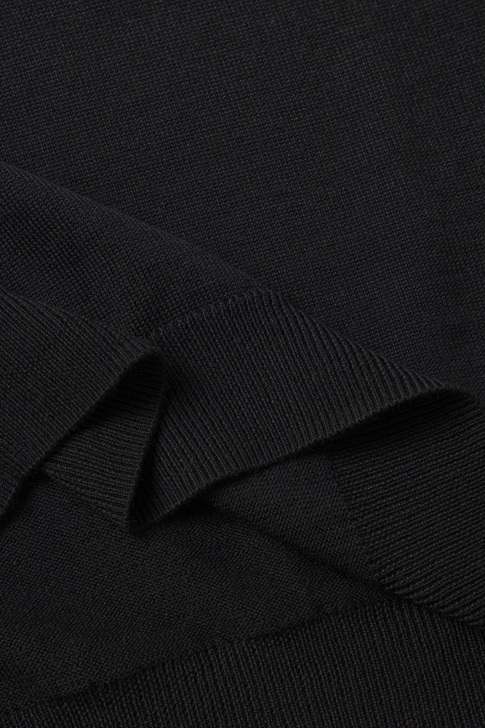CASI marino wool vest (Black)