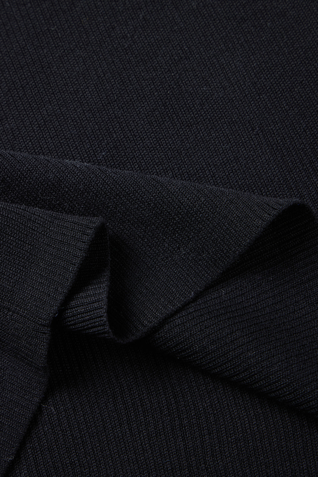 FENYA silk knit tank (Black)