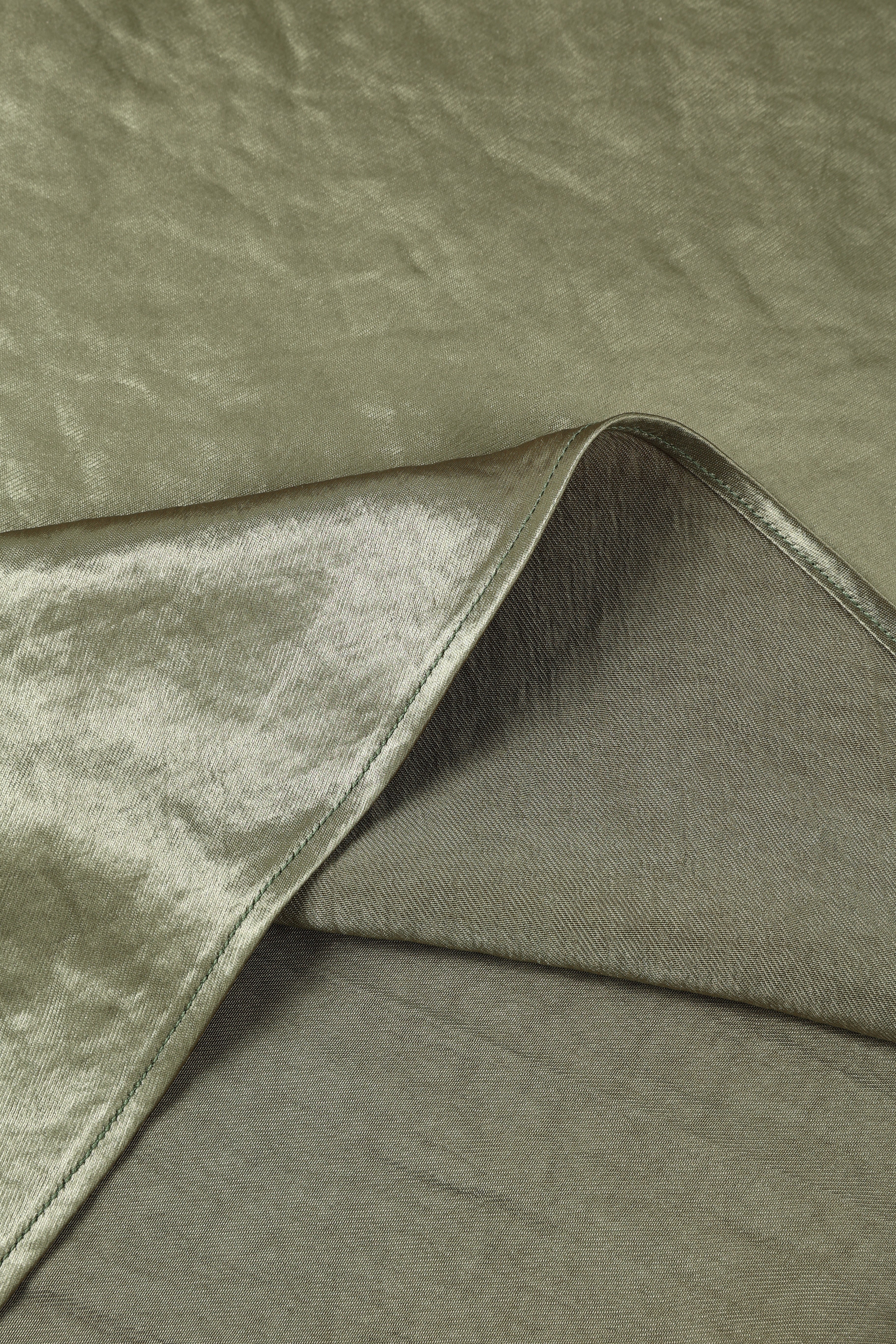 GLITTER 3.0 Midi Skirt (Ash green)