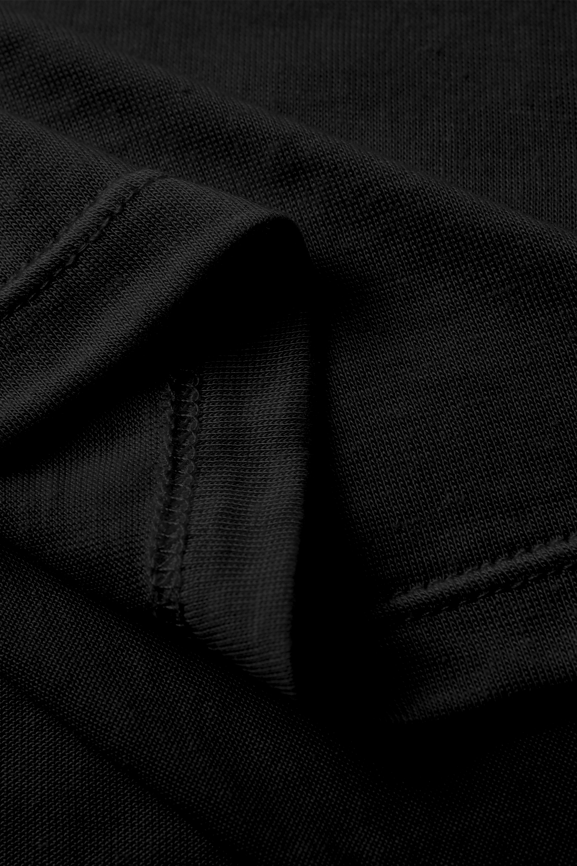 FINN TENCEL linen tee (Black)
