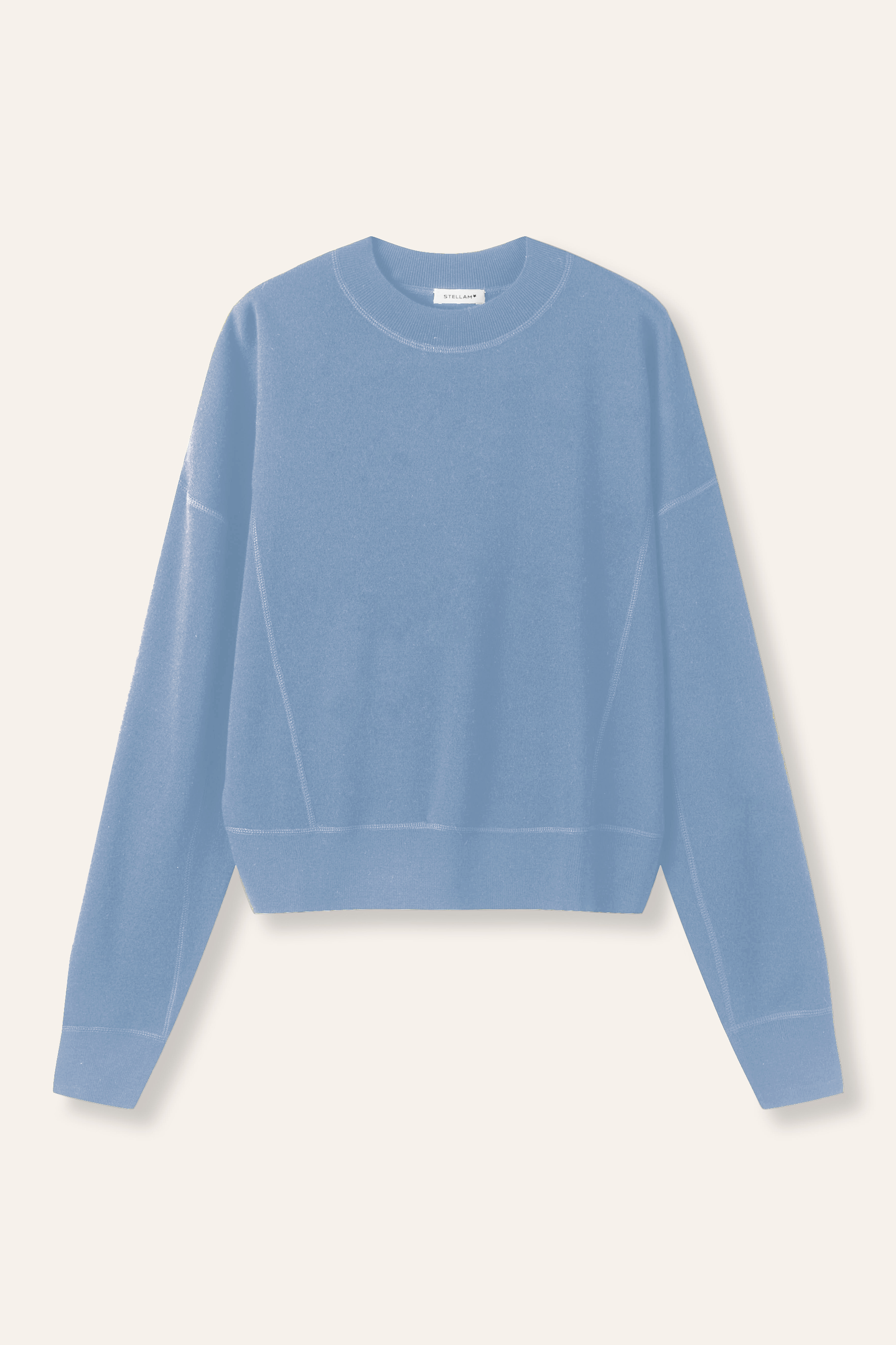 KA wool reversible pullover (Blue)