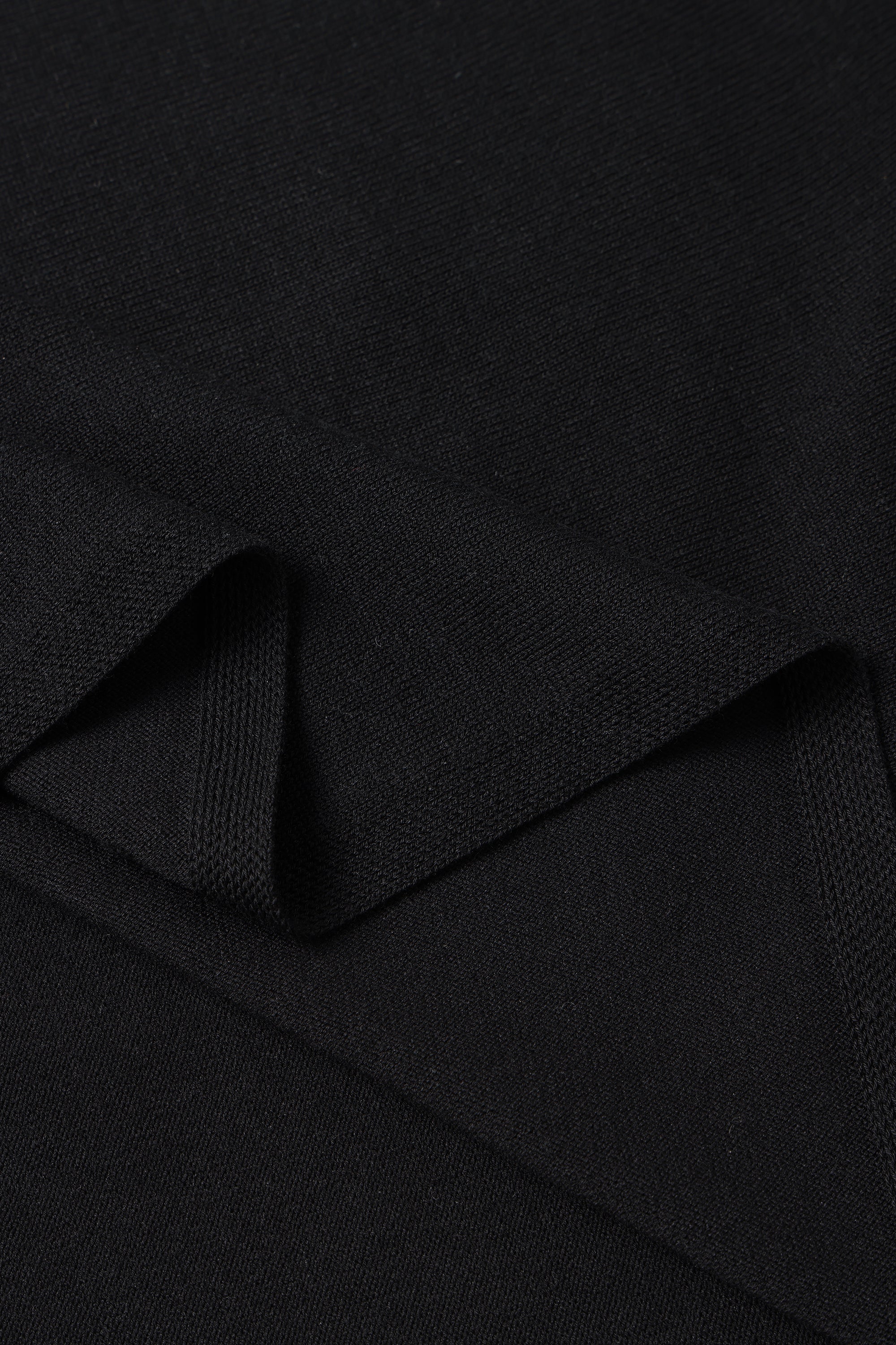 LAMA silk-blended midi skirt (Black)
