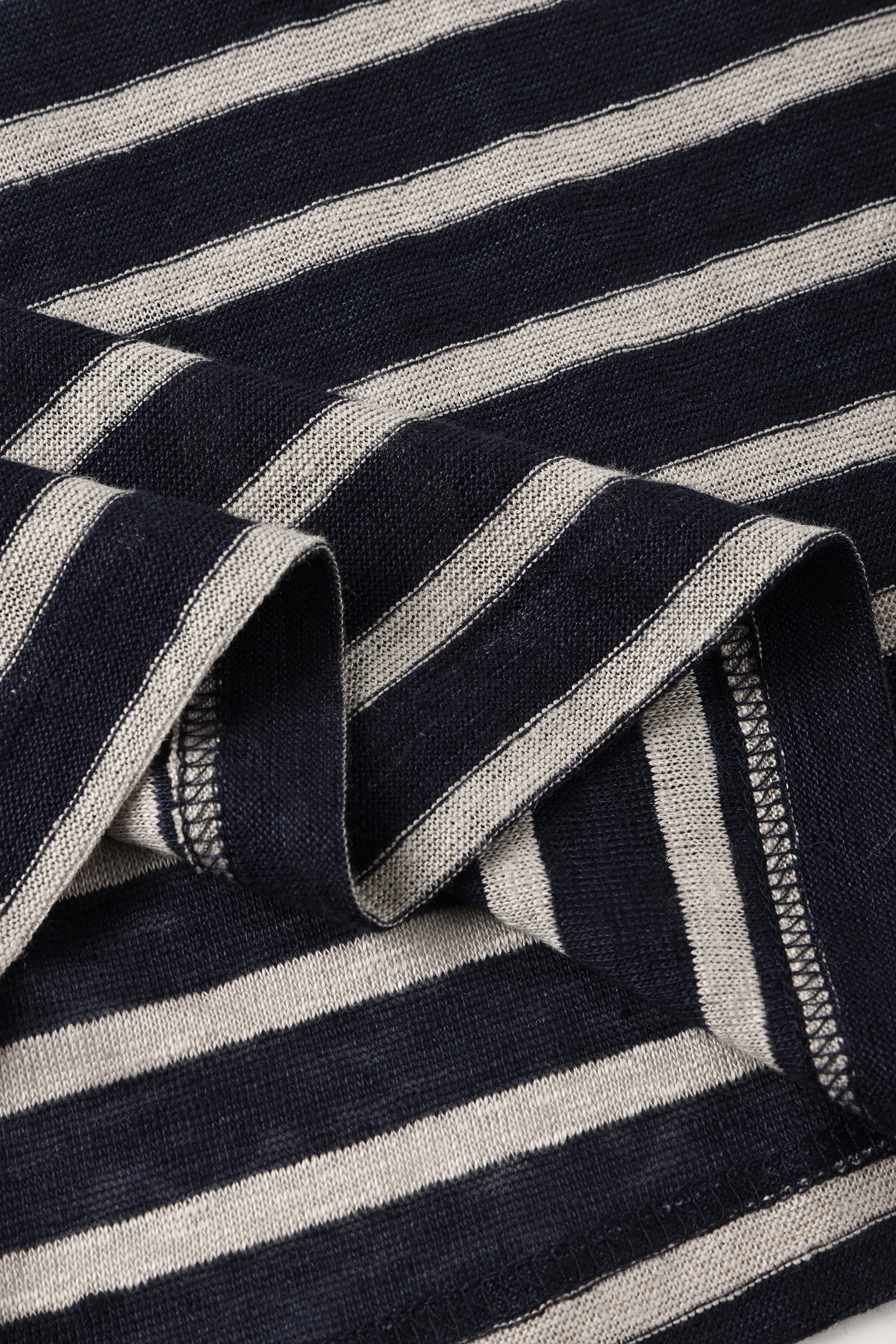 LIMMY jp linen sleeveless top (Navy Stripe)