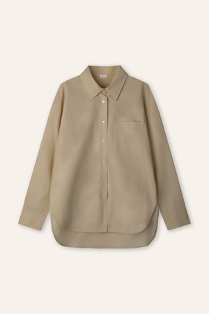 LUI 2.0 cotton shirt (Khaki)