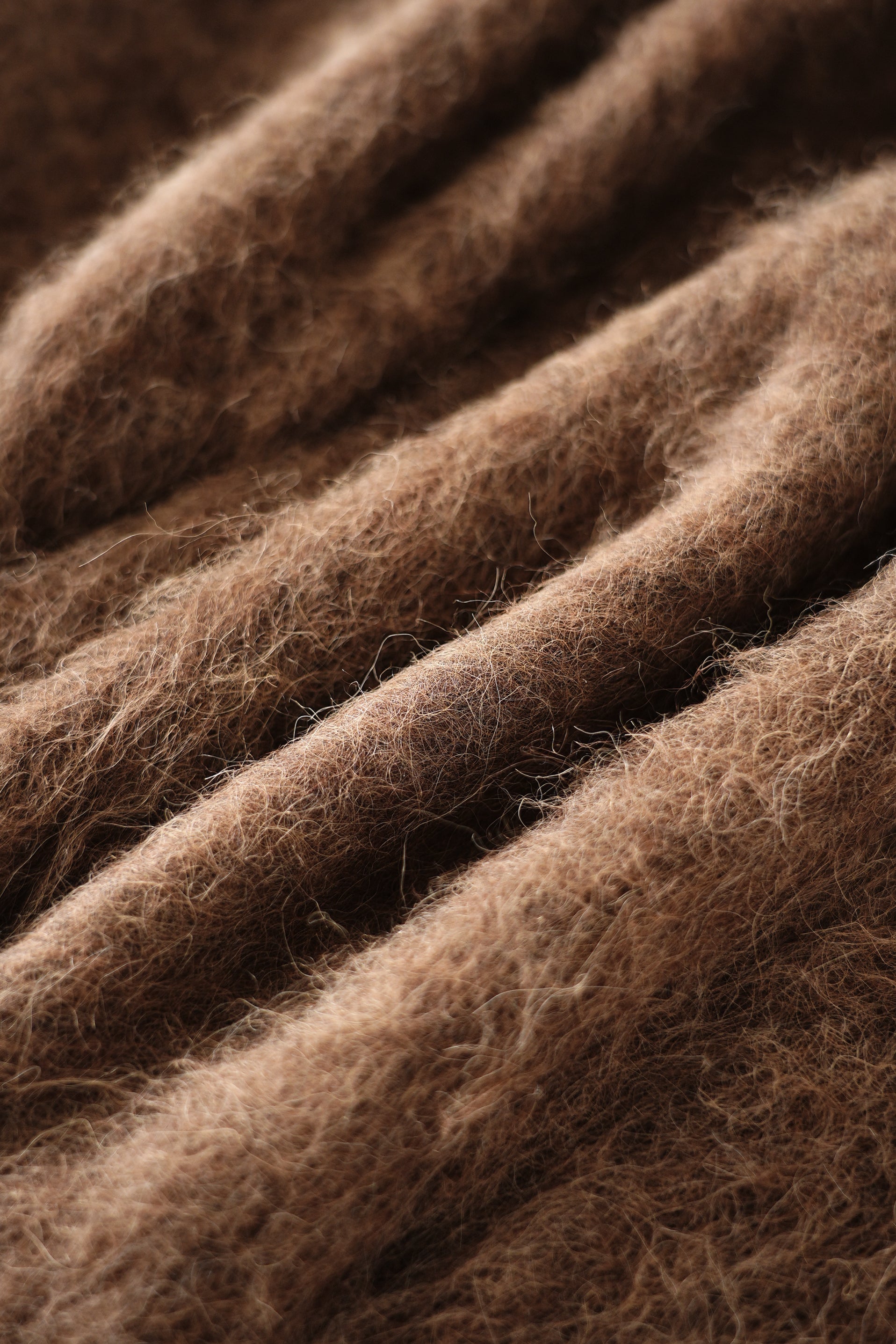 JESSICA alpaca cardigan (Brown)