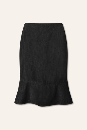 MASSI denim skirt (Navy)