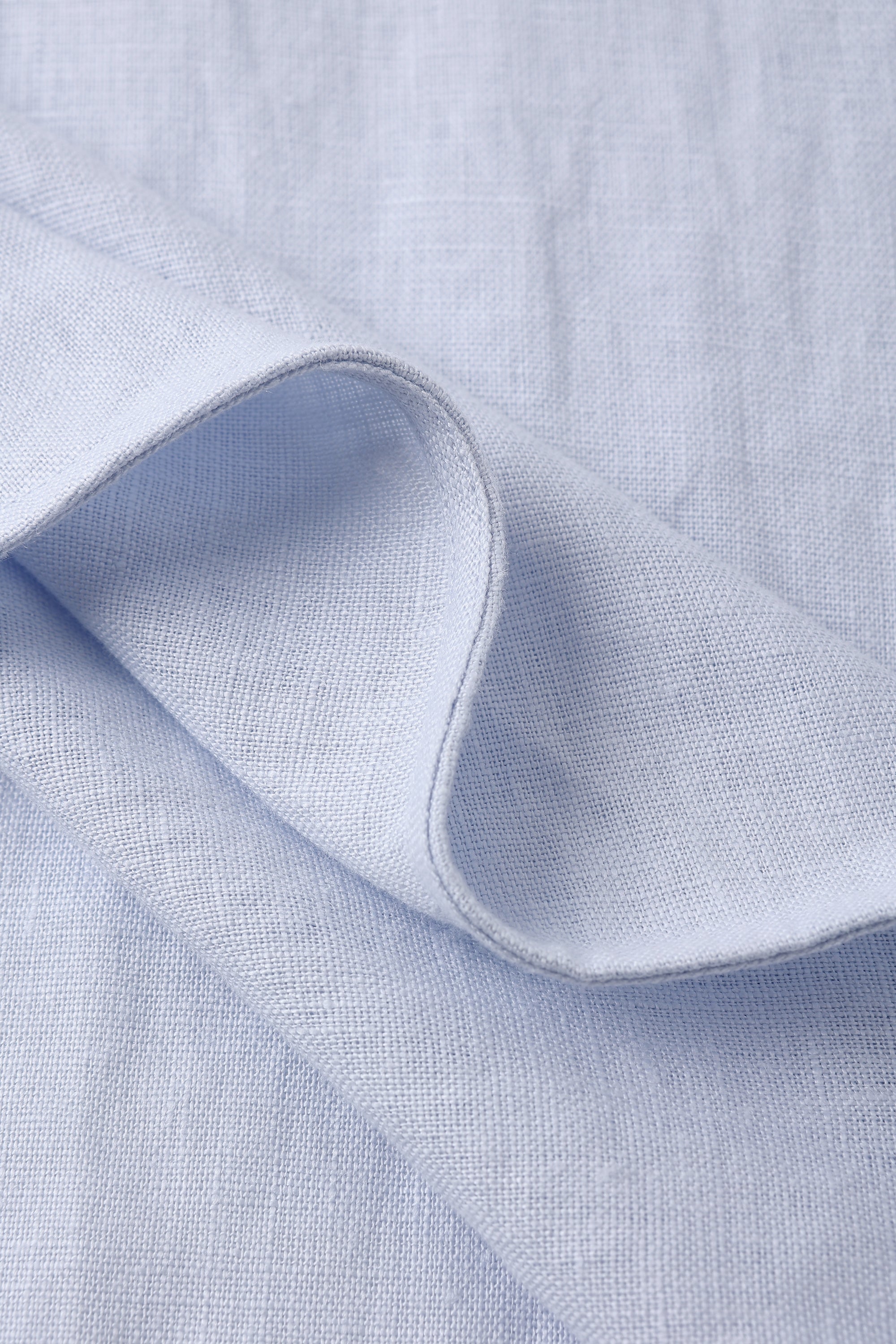 NAPLES 2.0 organic linen shirt (Light blue)