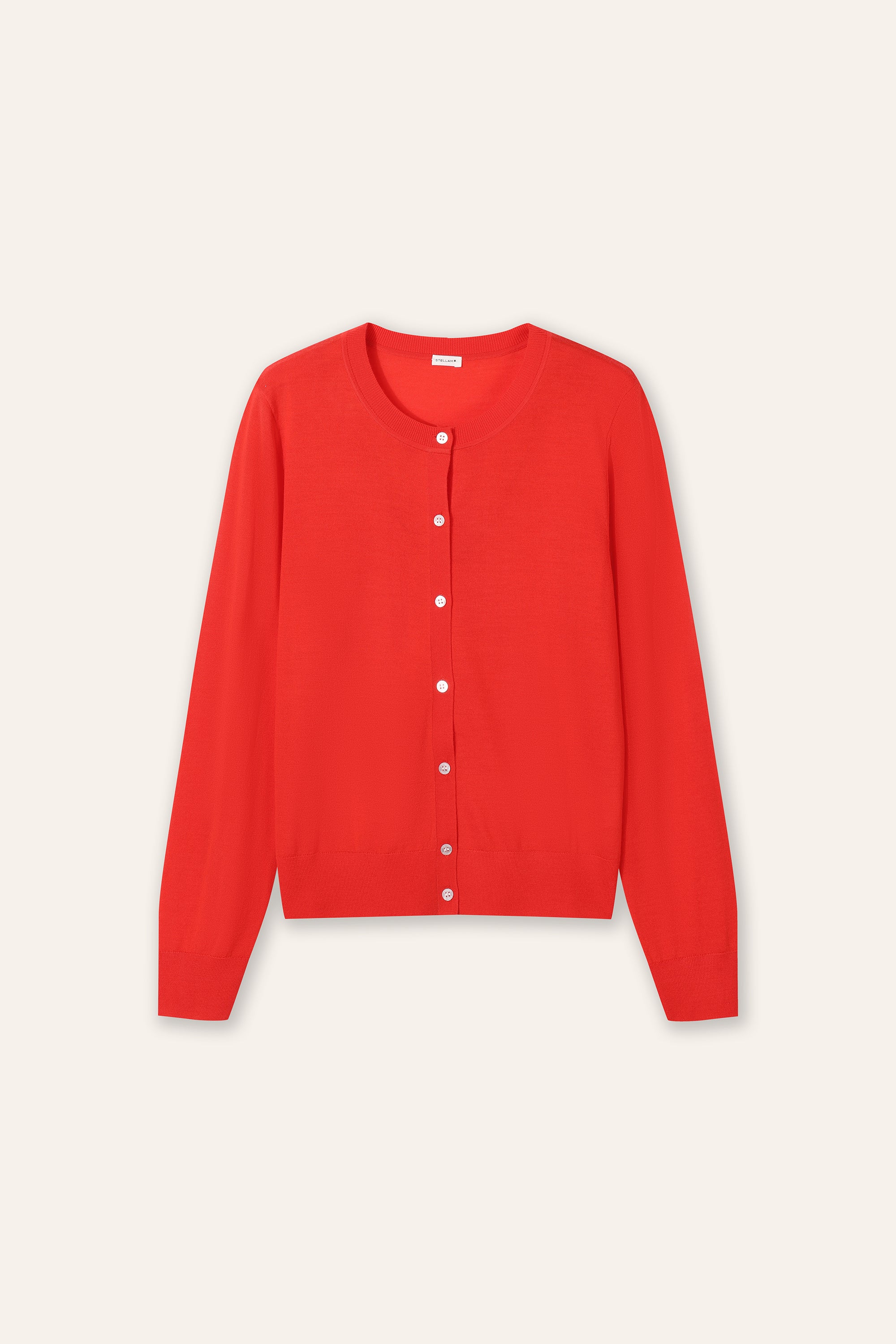 S.CLASS superfine wool cardigan (Red)