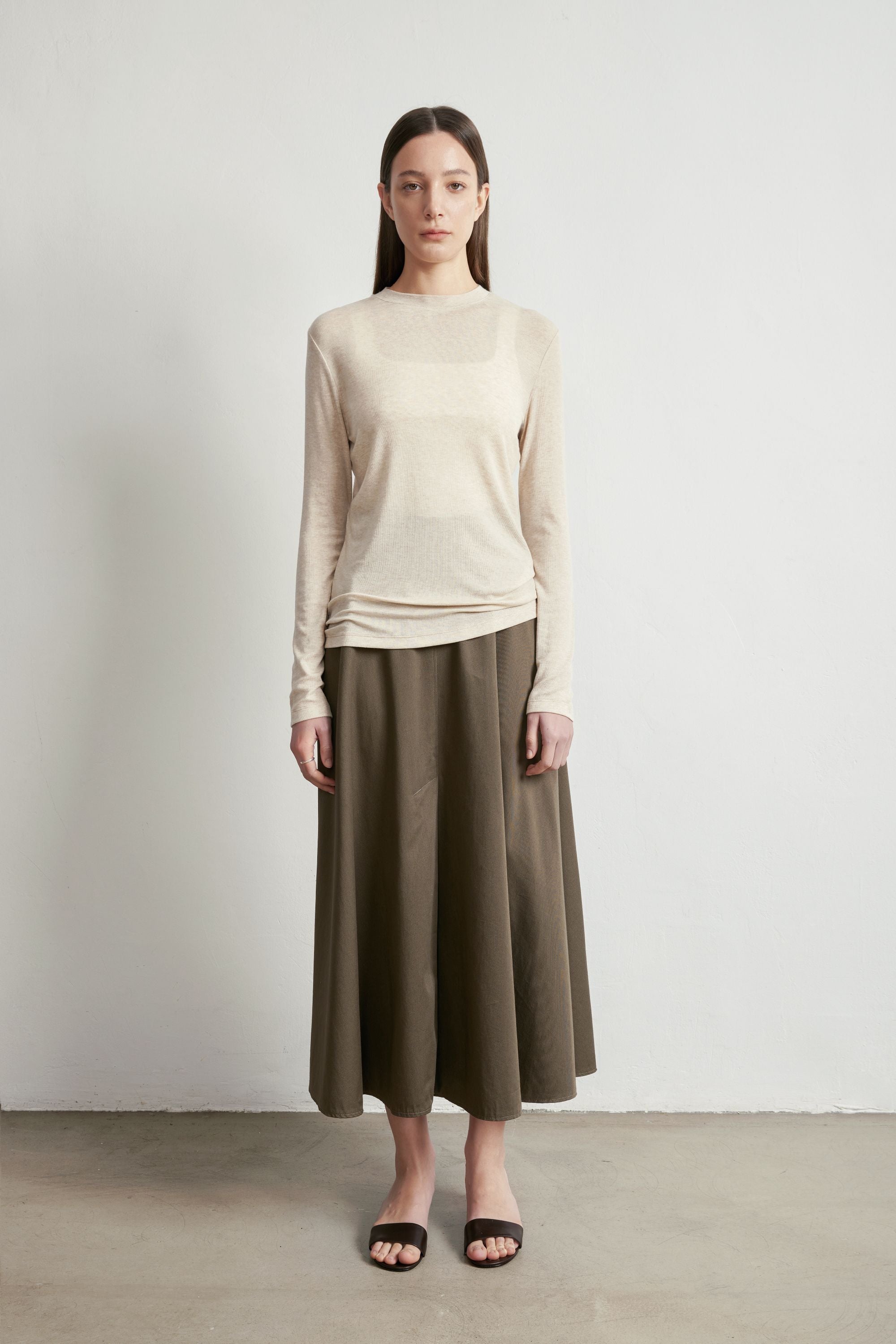 EMMA TENCEL™ jersey top (Oatmeal)