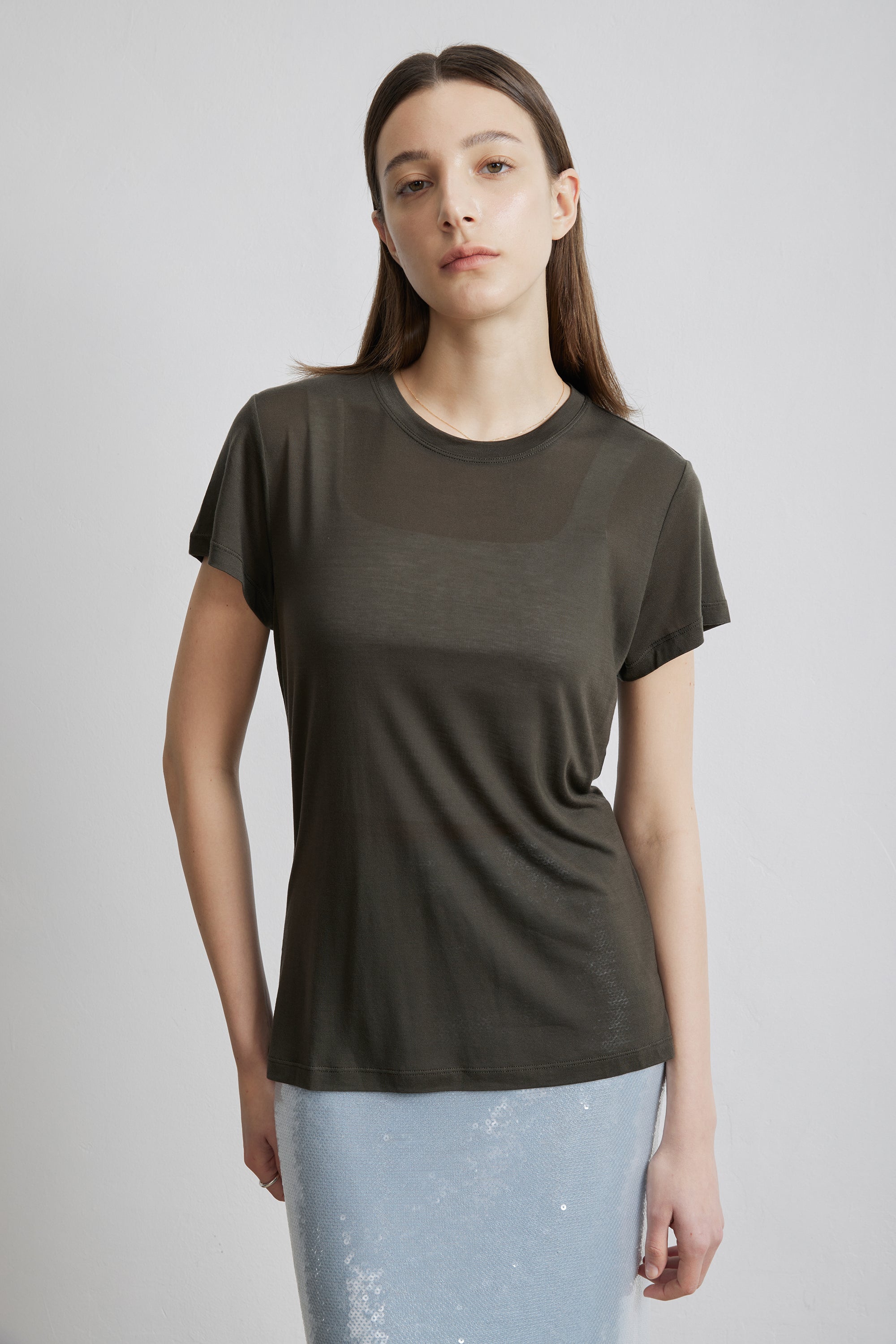 ECO 天絲上衣（軍綠色）