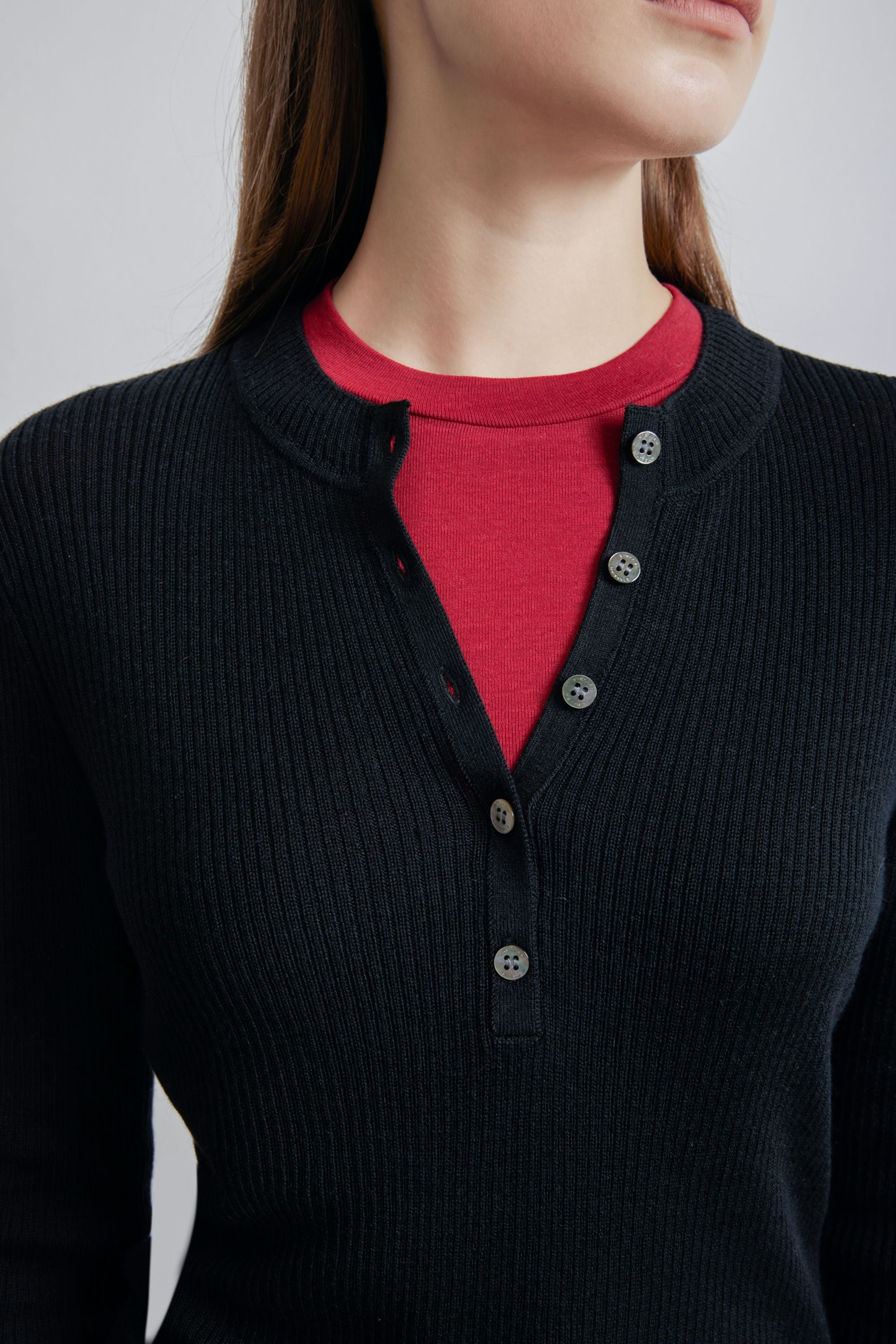 HERA silk-blend sweater (Black)