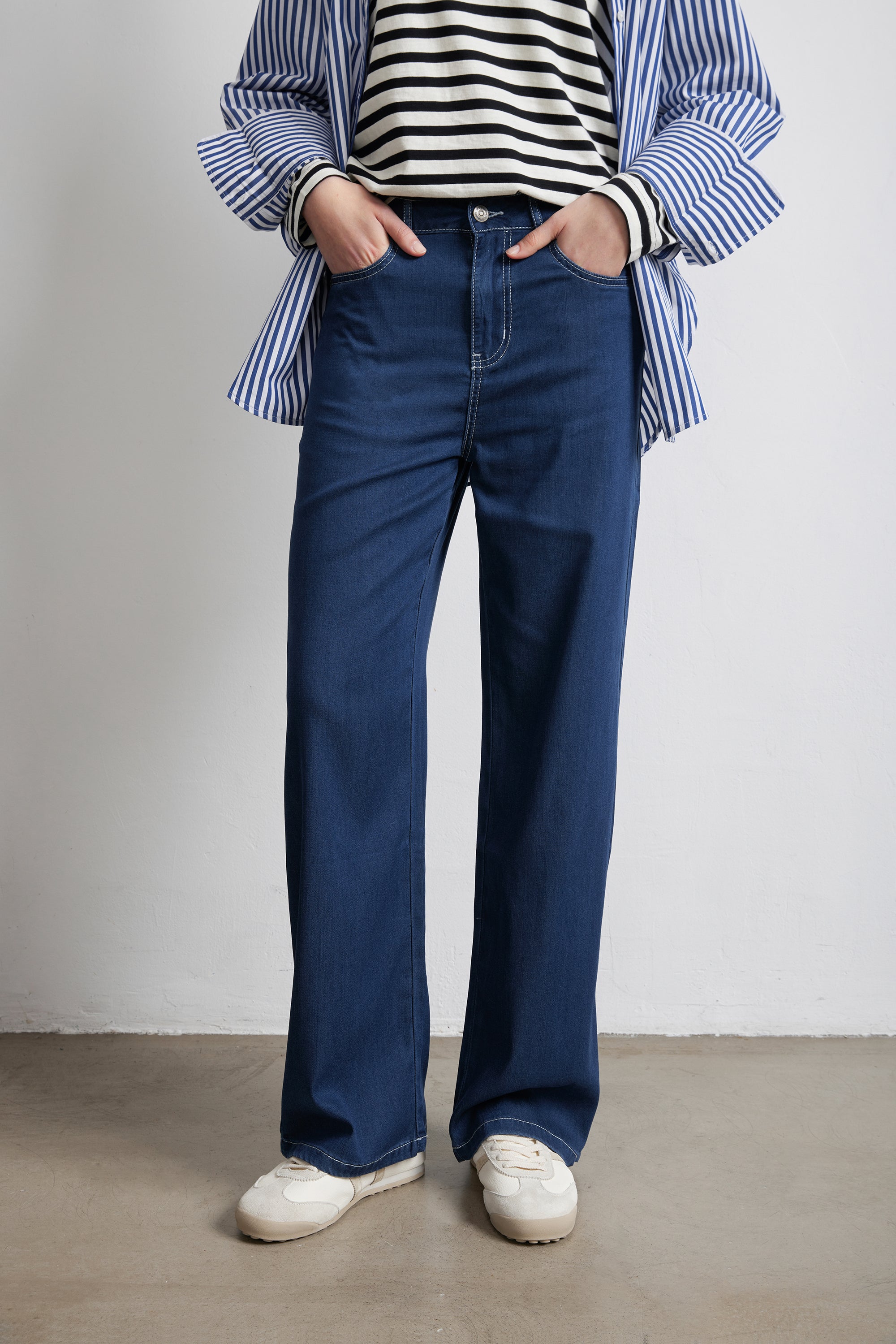 MAX 2.0  天絲牛仔褲 (藍色)