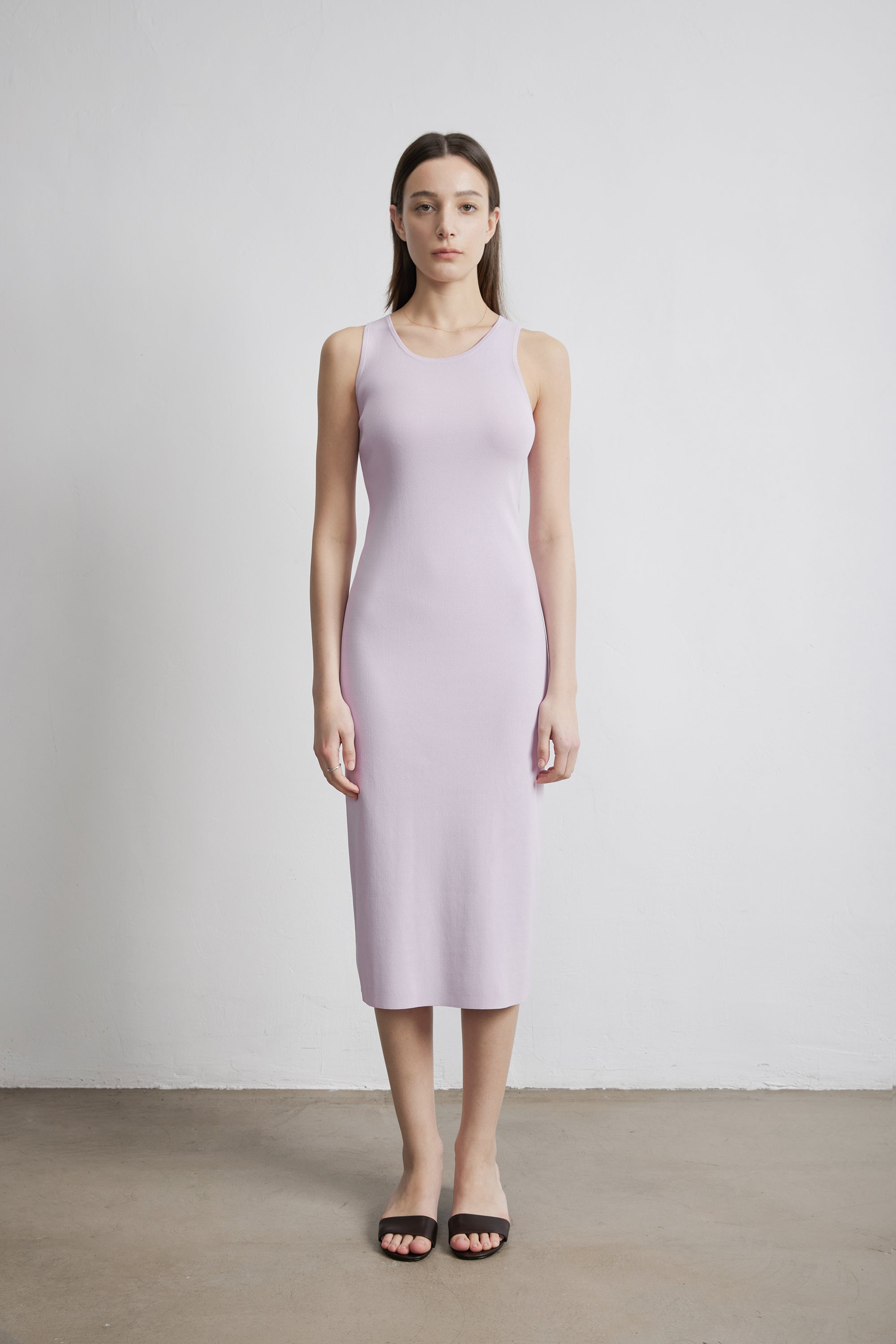 KEAN jersey knit dress (Lilac)