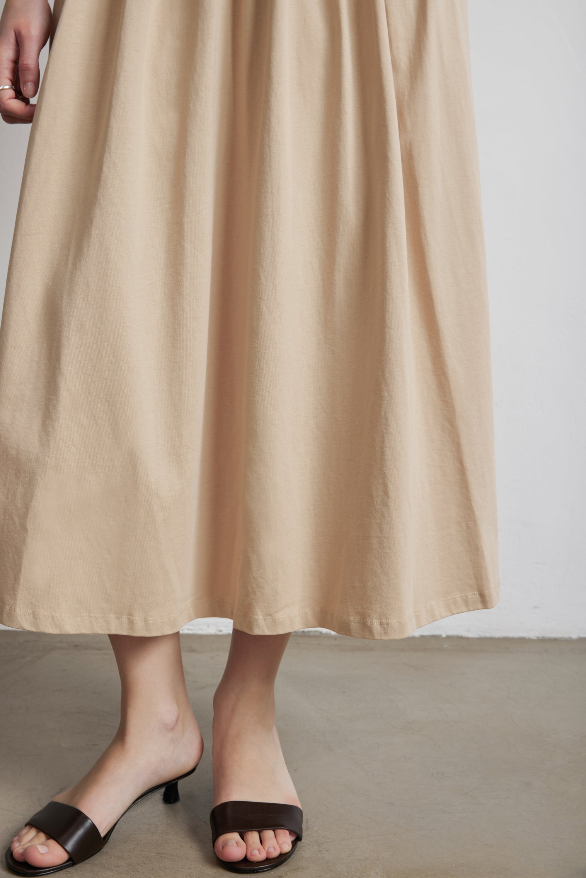 TOBY maxi dress (Nude)