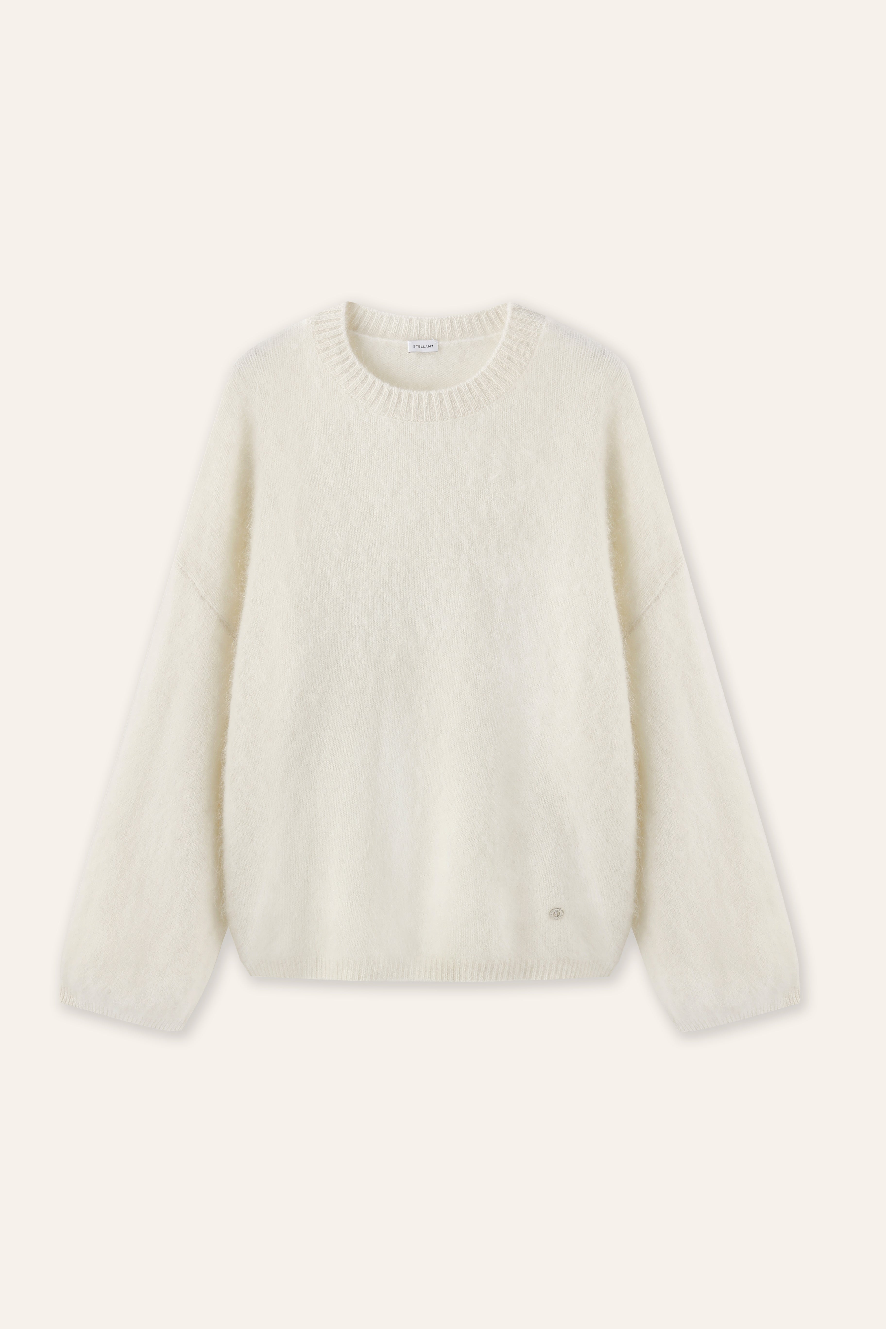 SUPERIOR merino wool sweater (White)