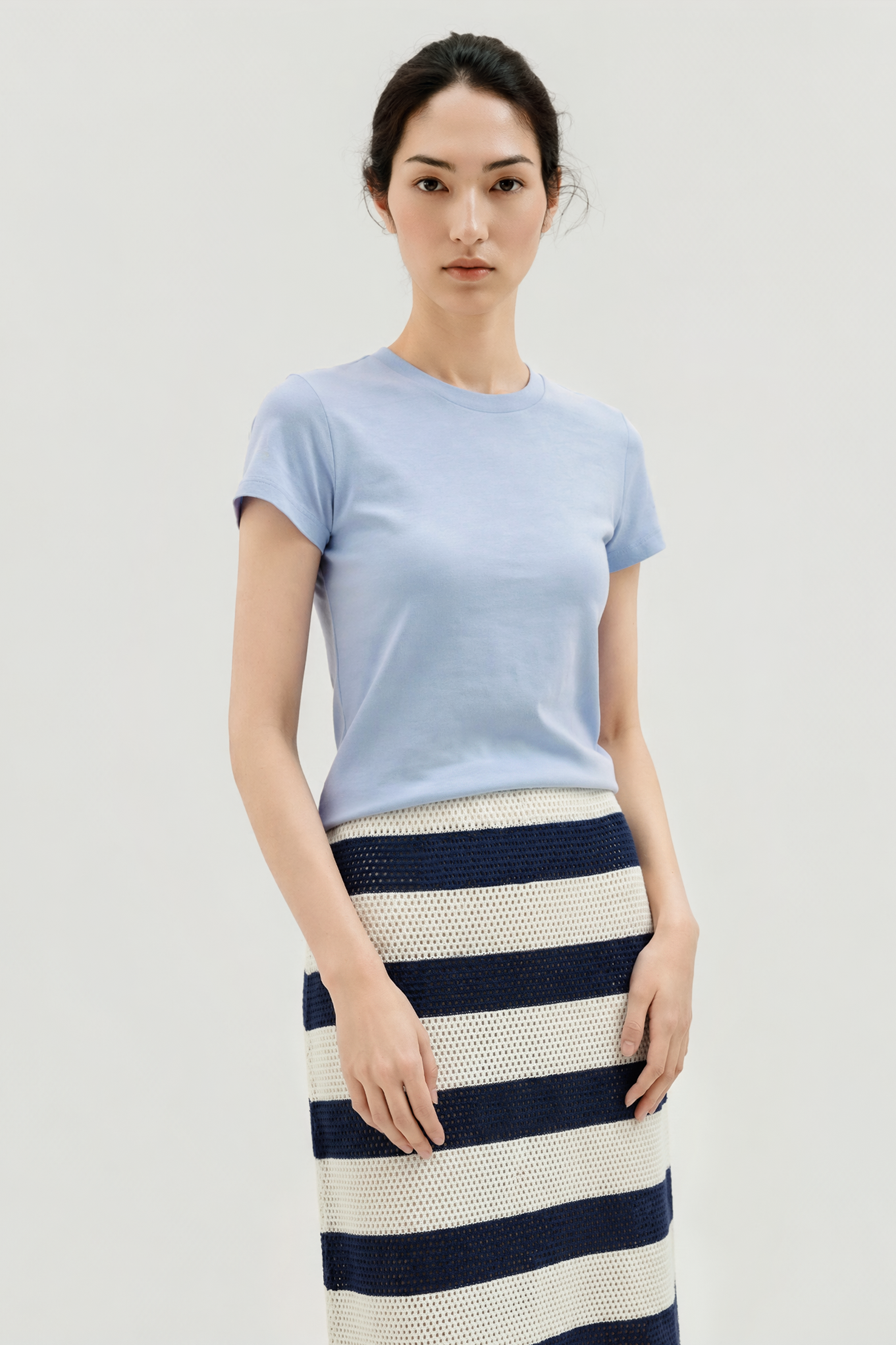 ORRI 2.0 organic cotton tee (Light blue)