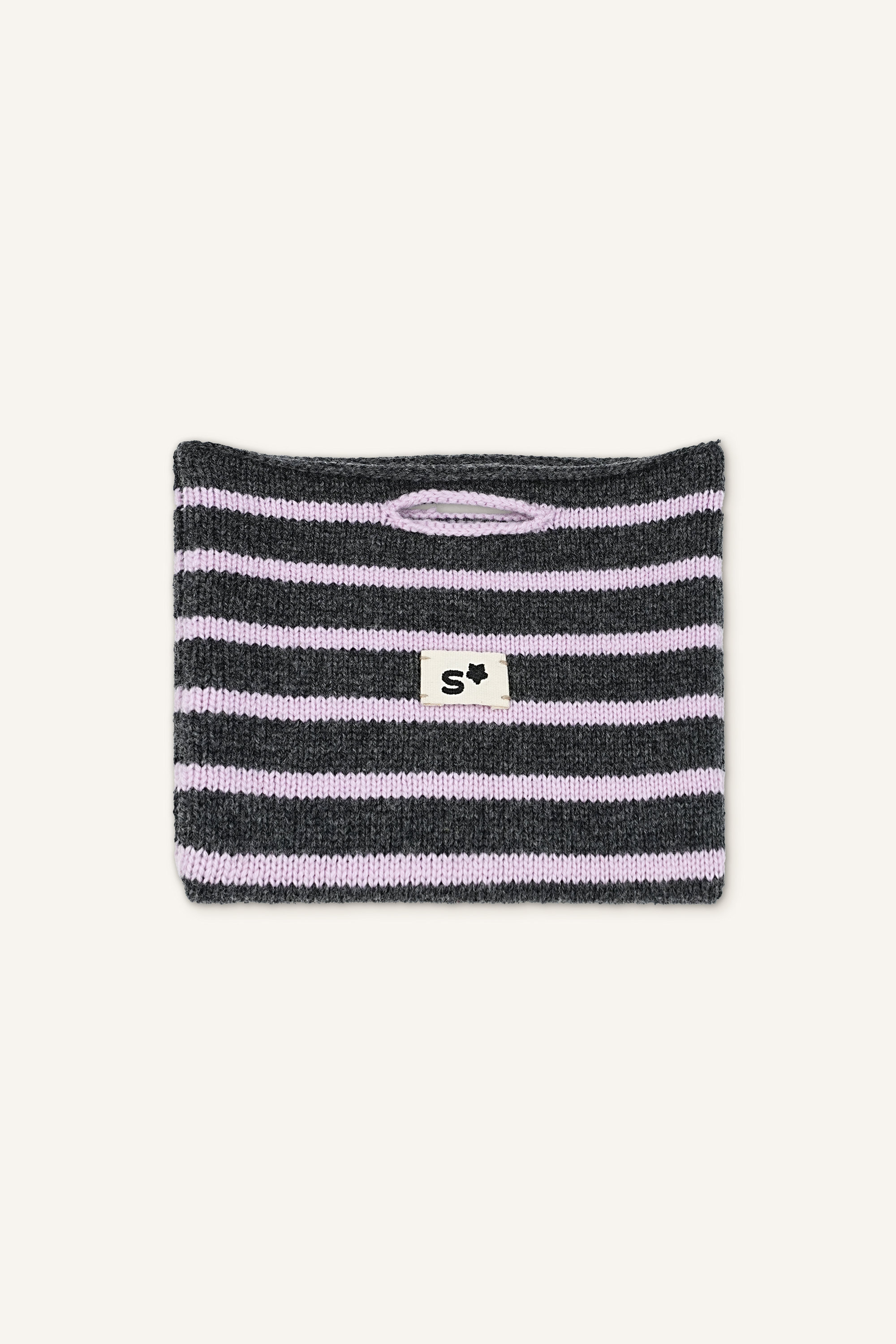 RAINBOW mini merino wool bag