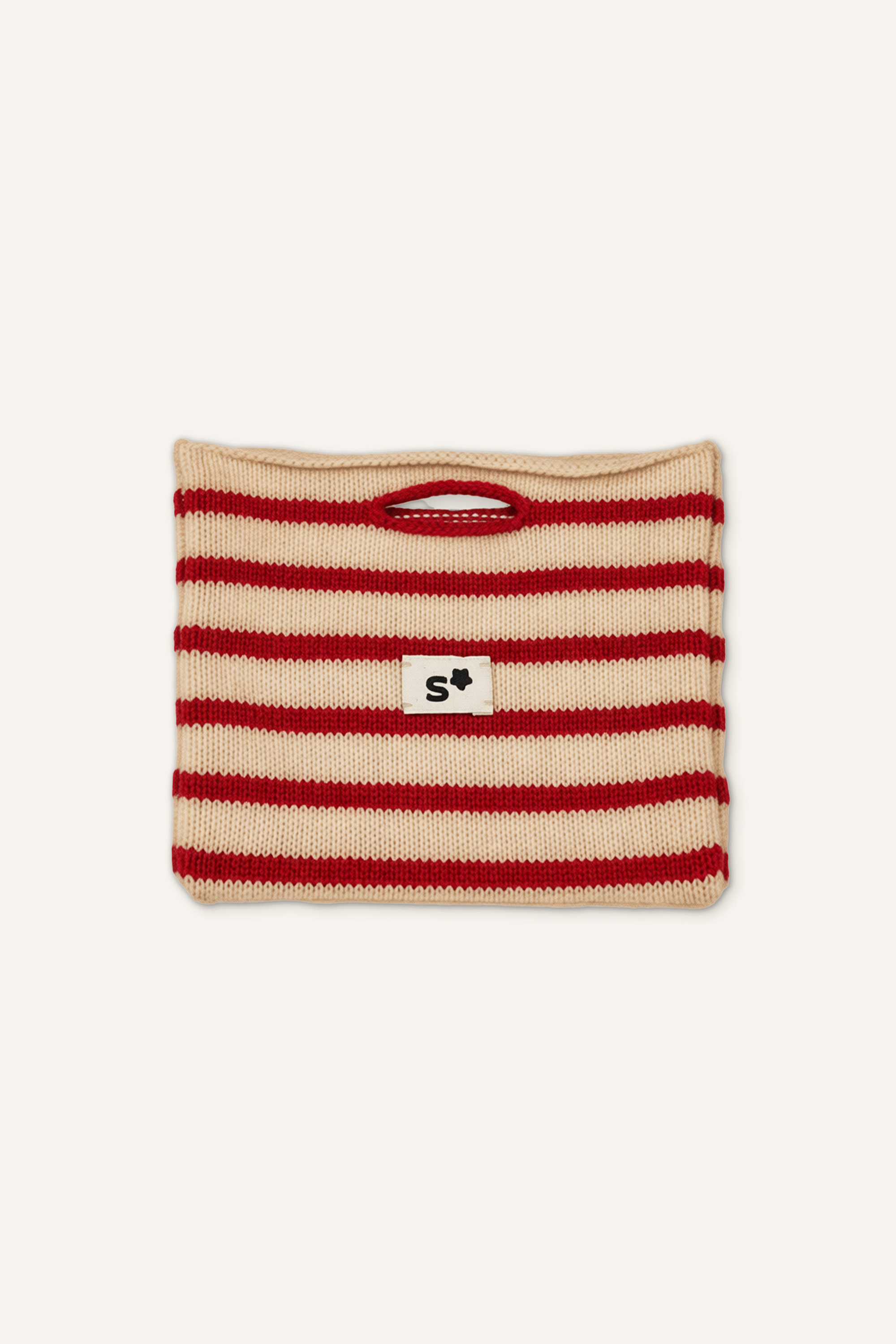 RAINBOW mini merino wool bag