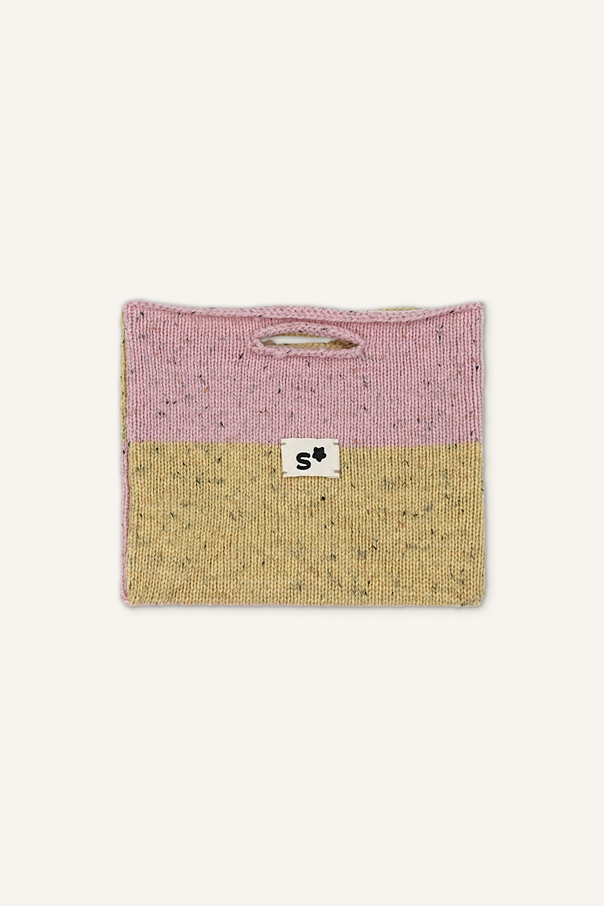 RAINBOW mini merino wool bag