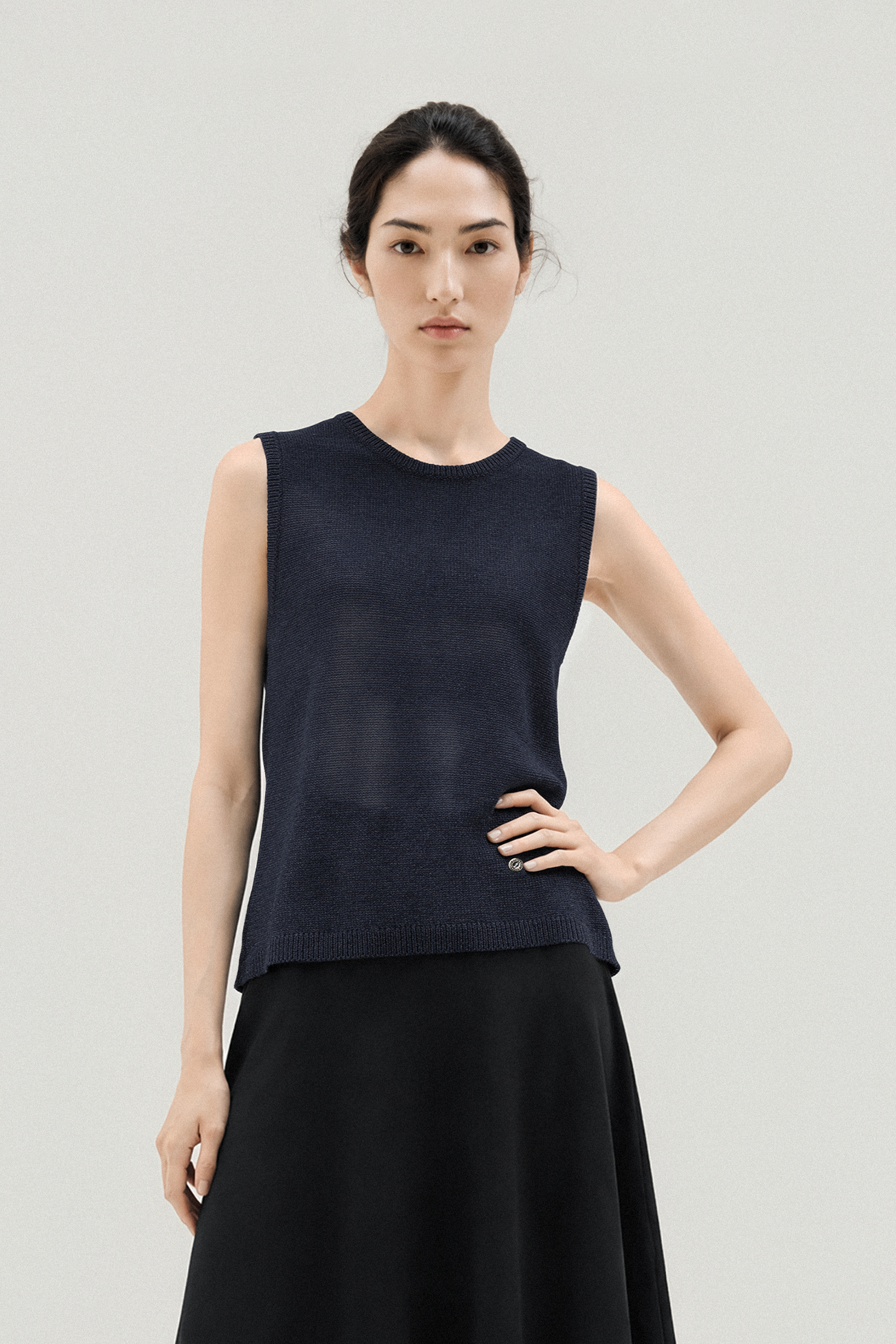 COVE abacell paper vest (Navy)