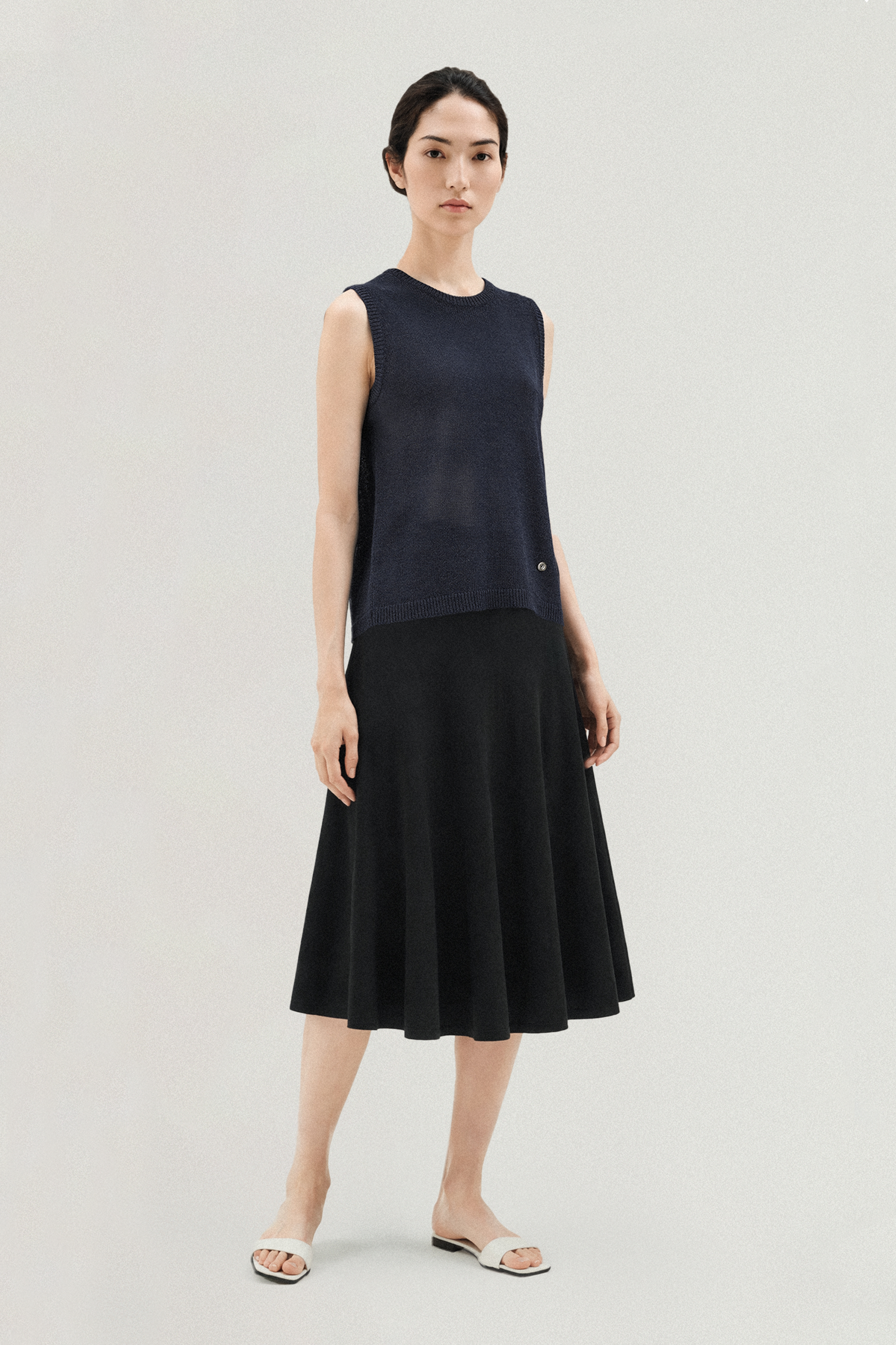 COVE abacell paper vest (Navy)