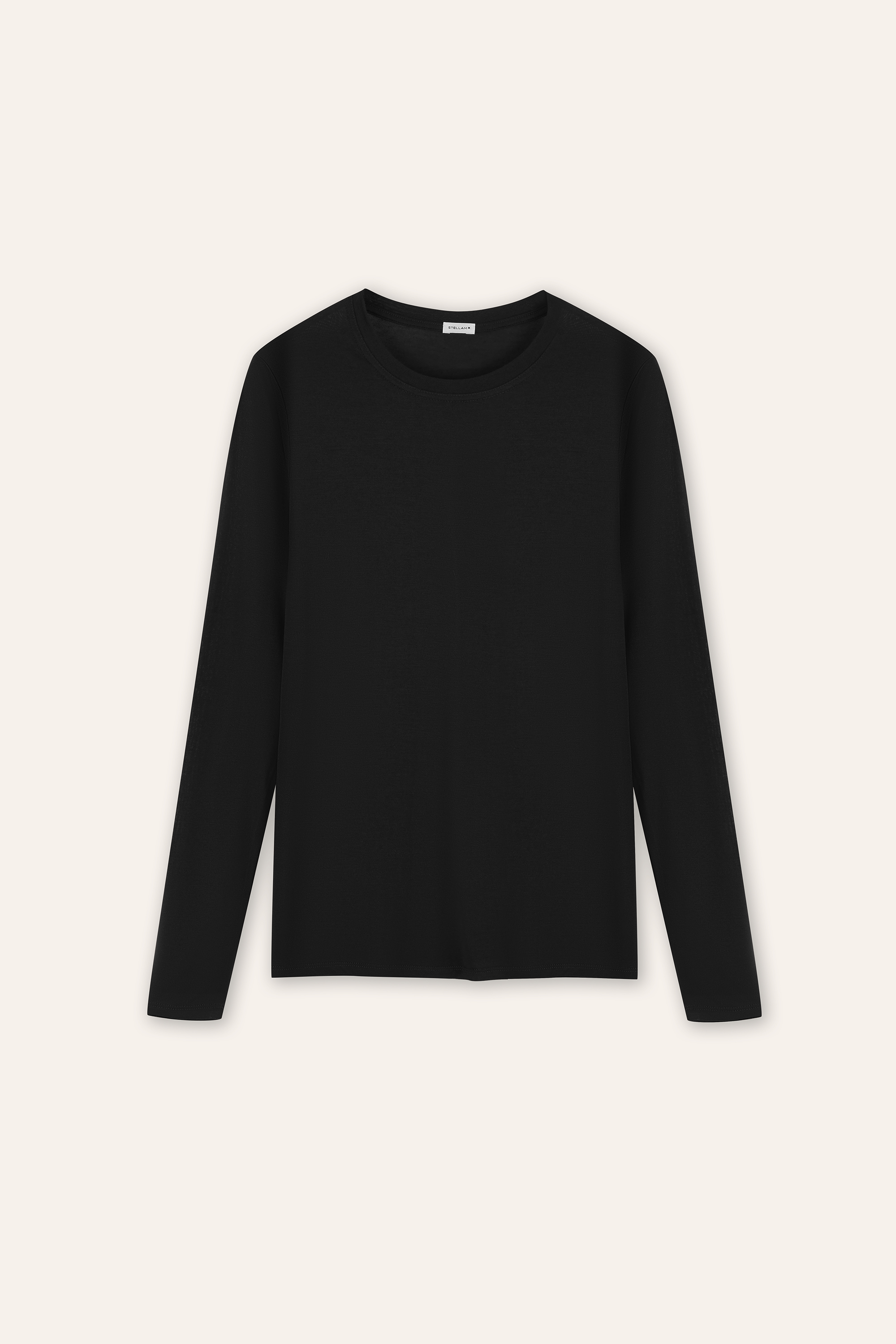 FANCY cashmere-blended top (Black)