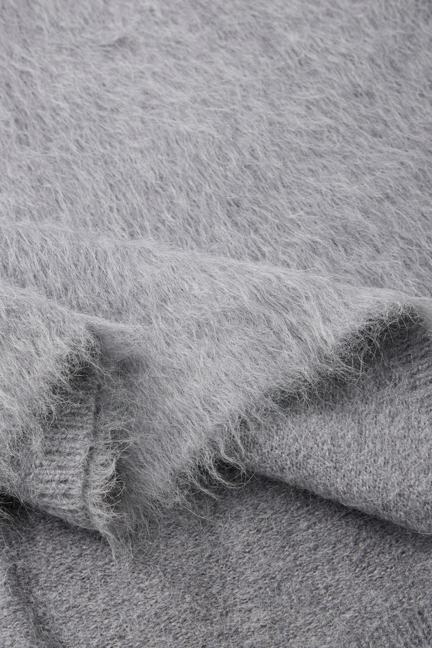 ALPACA wool pullover (Grey)