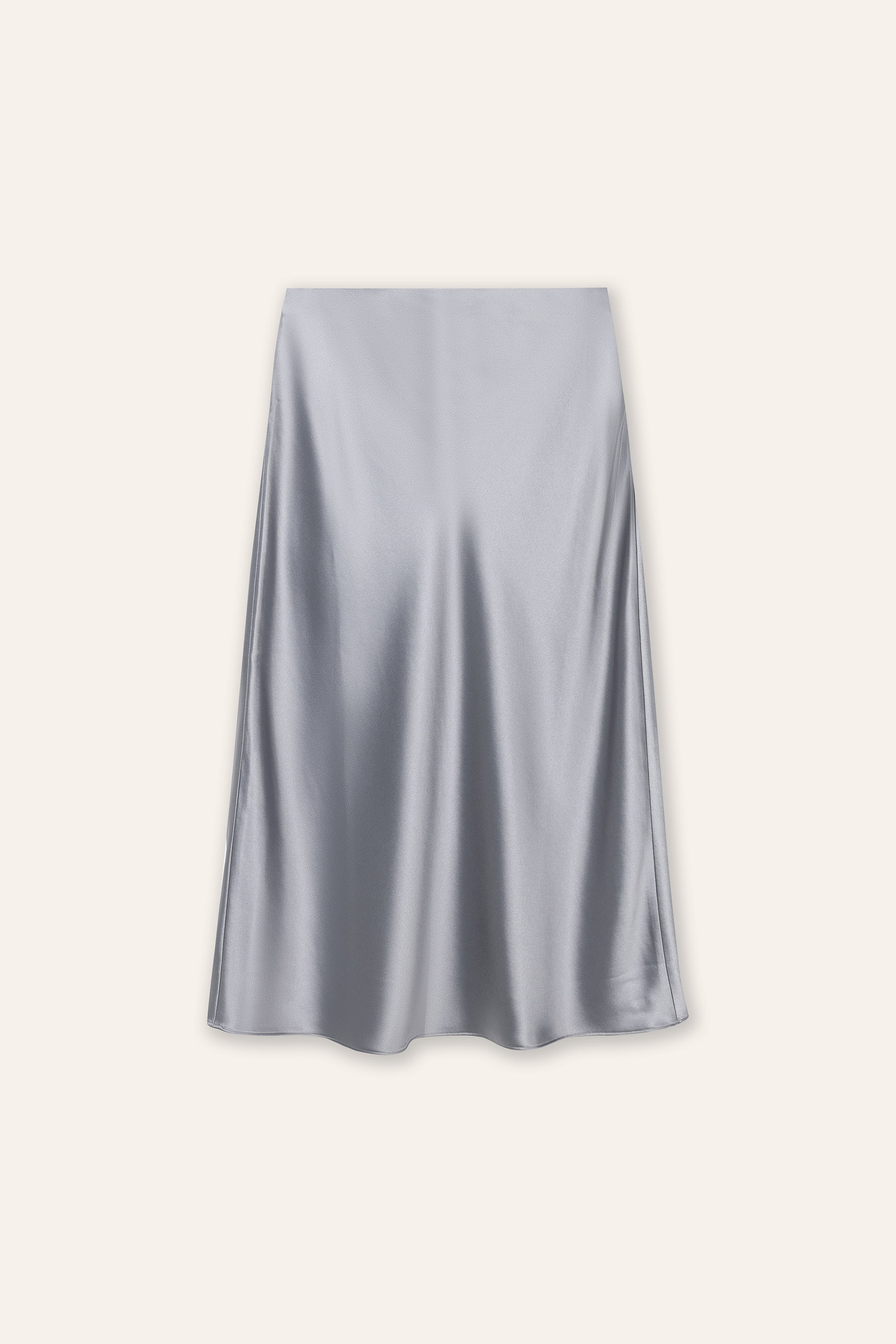 GLITTER 2.0 Mid-night midi skirt (New grey)