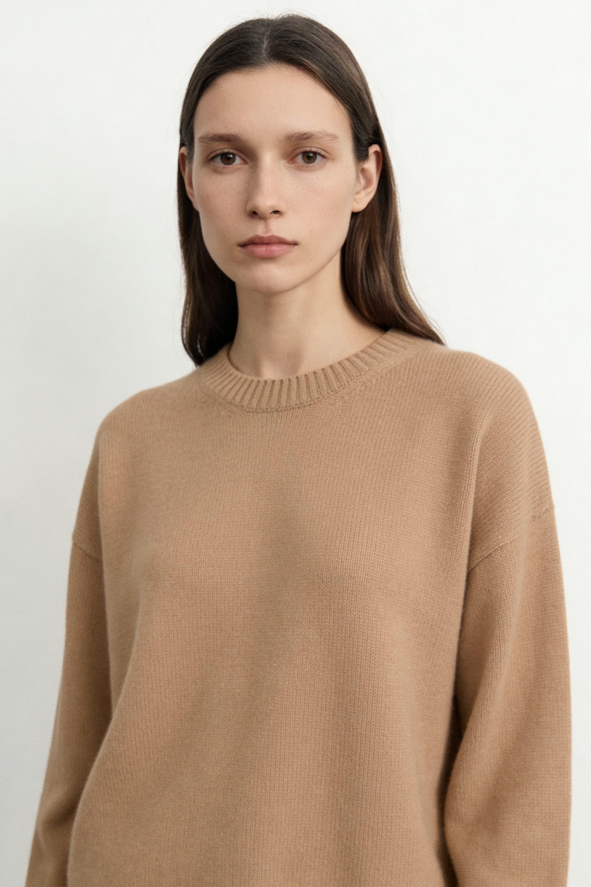 ISA羊絨衫（餅乾色）