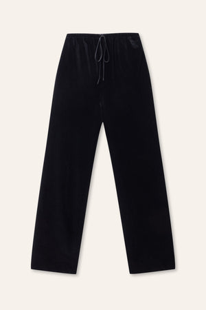 JOLIE velvet pants (Black)