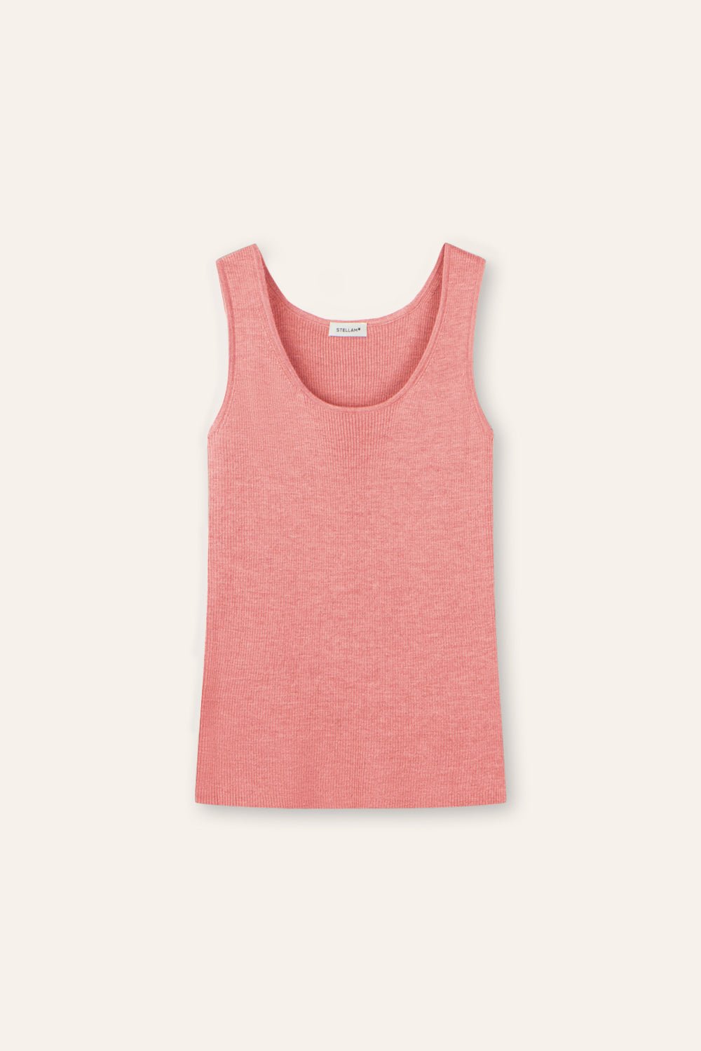 LENYA silk tank top (Pink) - STELLAM