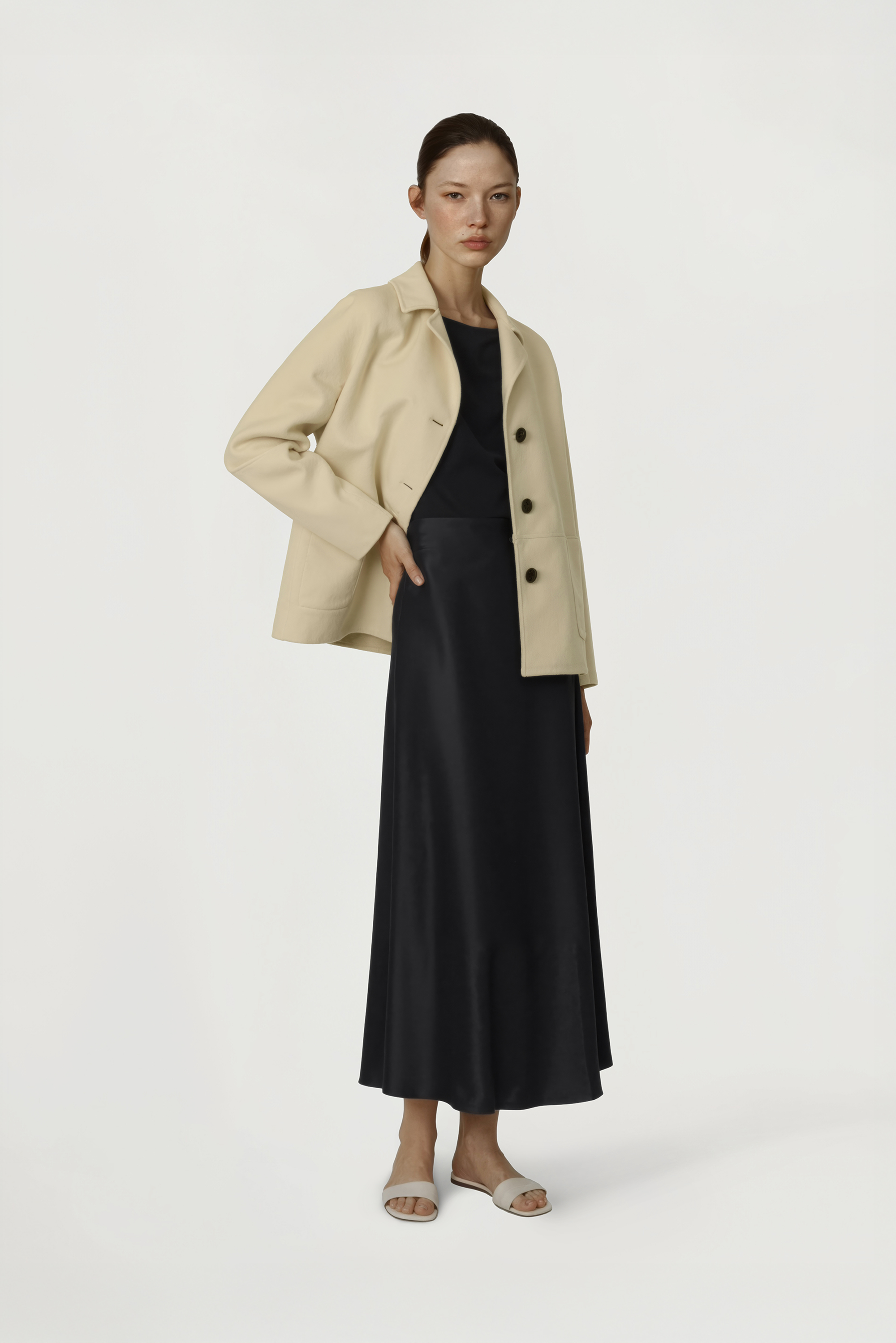 MARCO camel-blended jacket (Beige)