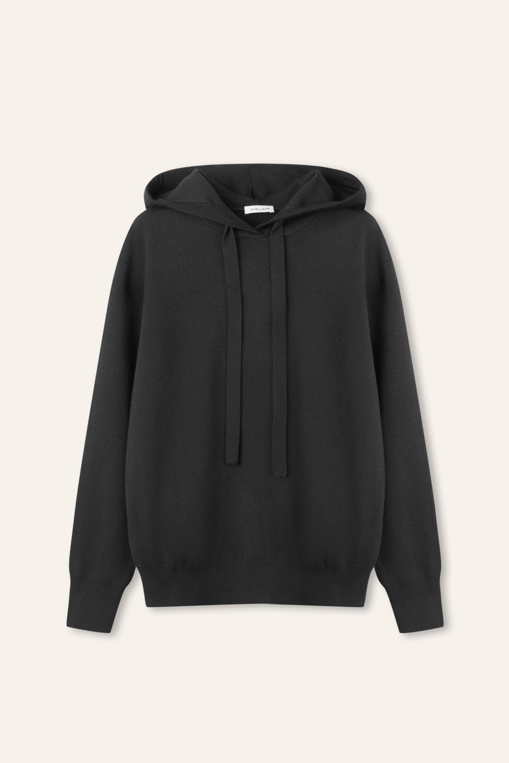 NELLO wool hoodie sweatshirt (Grey) - STELLAM