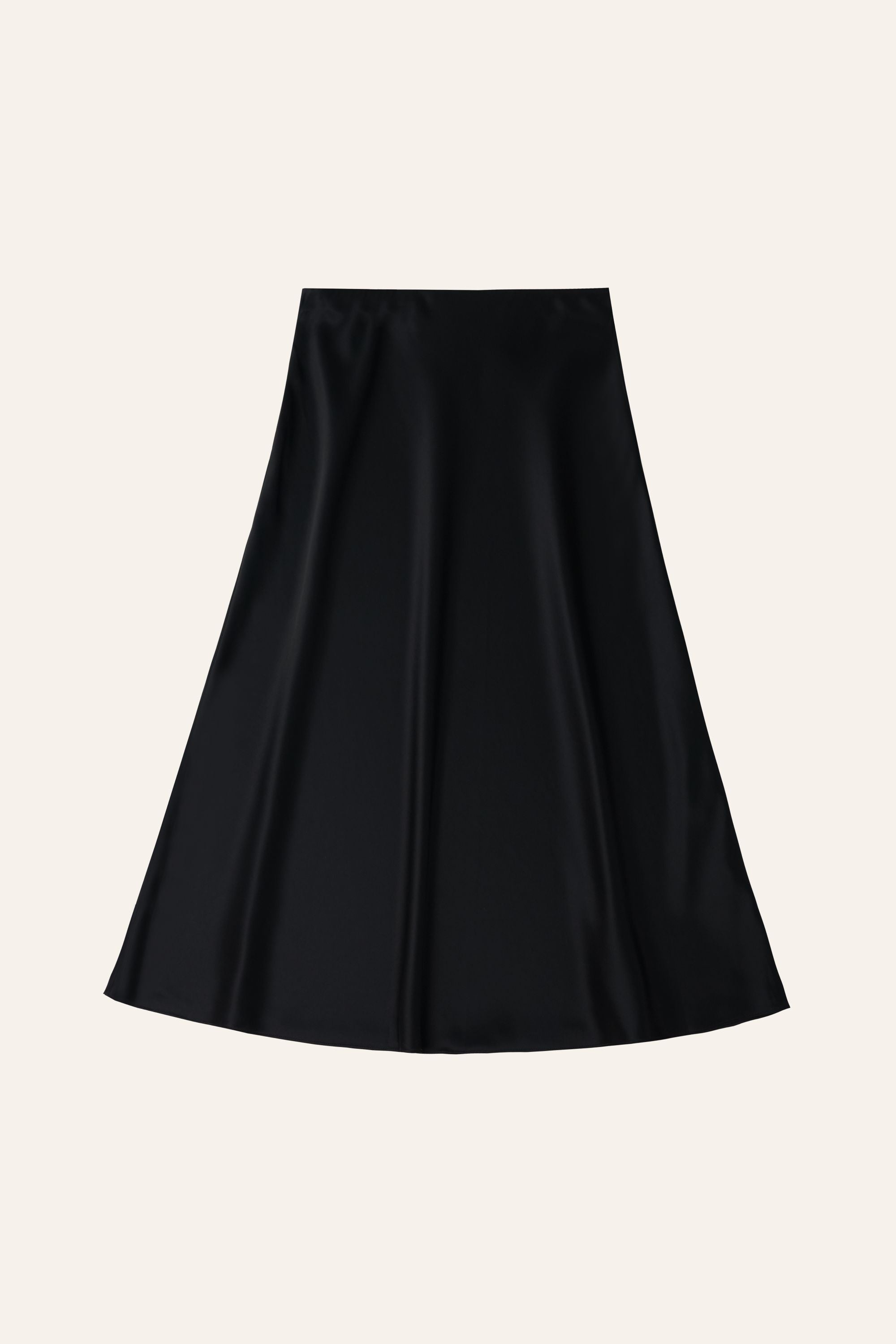 LONG GLITTER 2.0 Mid-night midi skirt (Black)