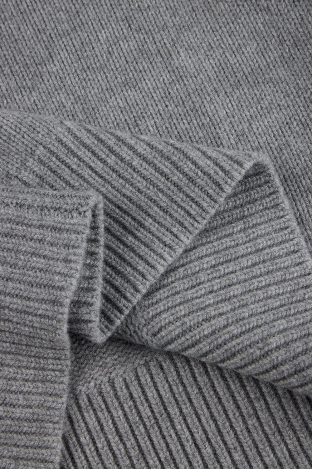 OPHELA superfine wool sweater (Grey) - STELLAM