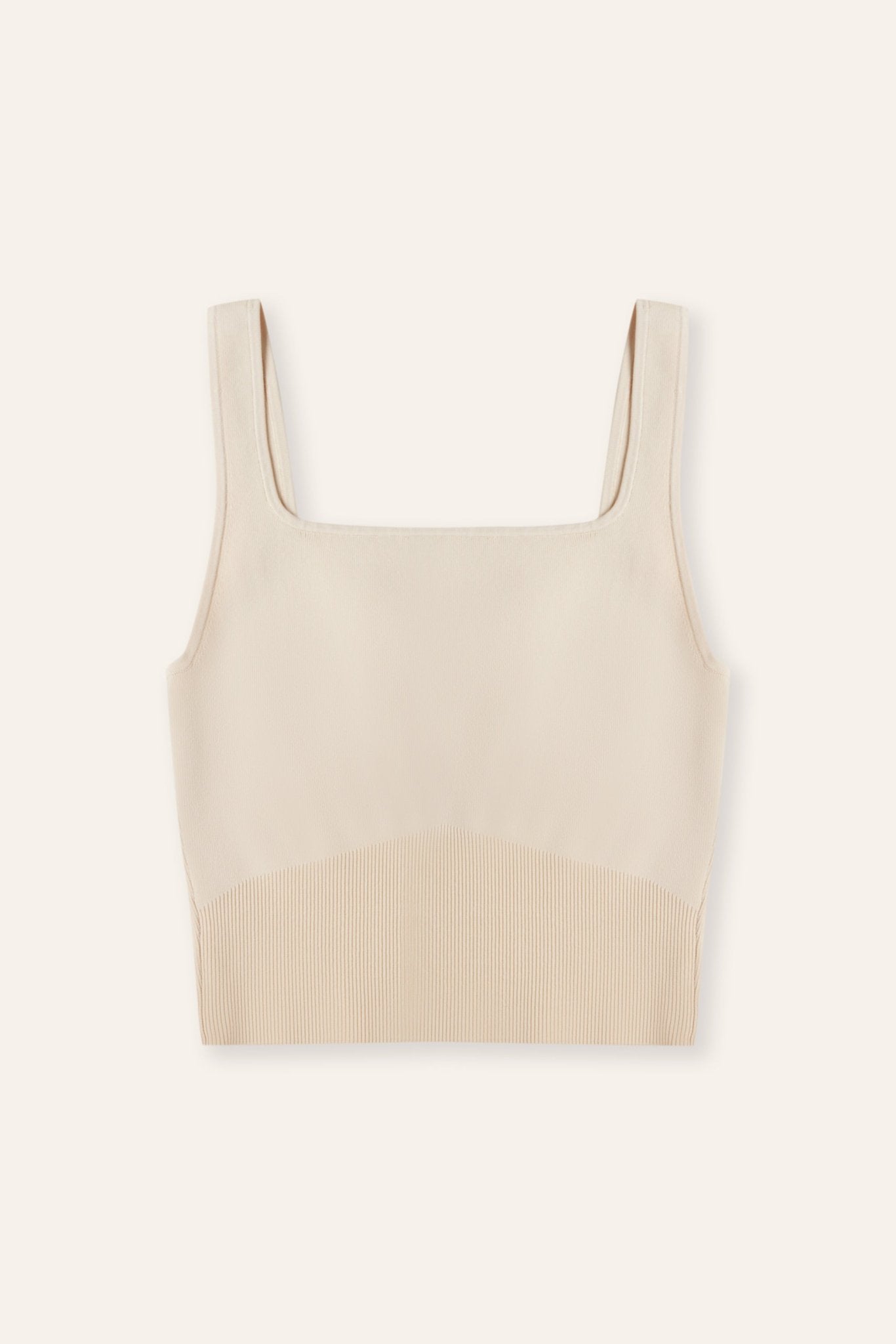 ROSEMARY jersey knit top (Milk) - STELLAM